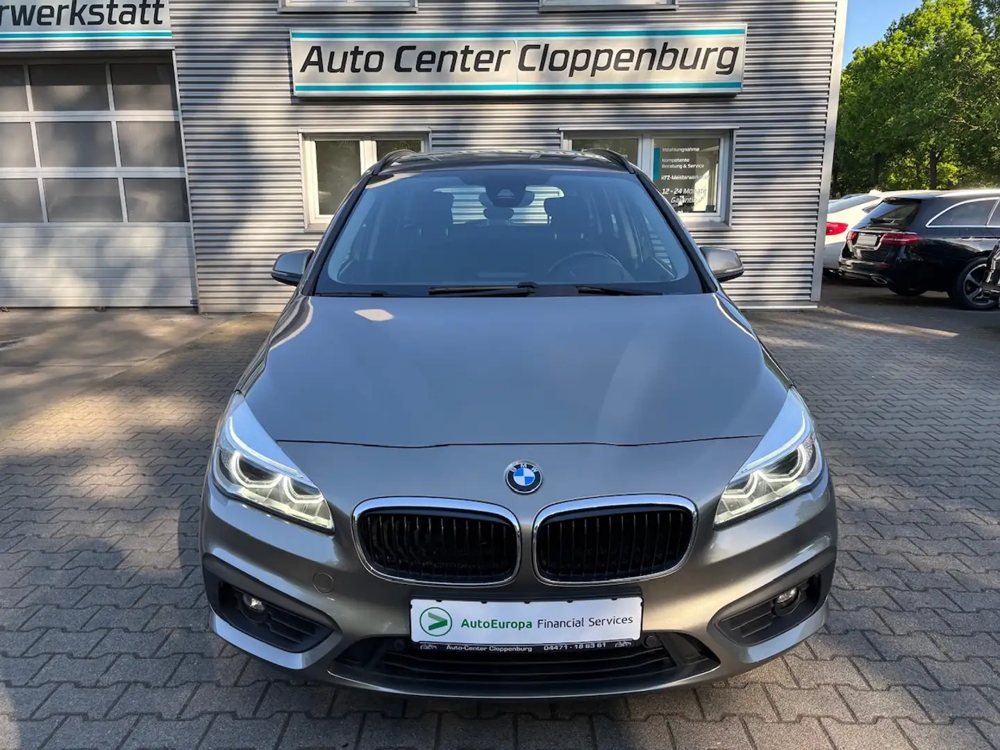 BMW 218 d Gran Tourer Automatik Advantage Grigio - 2