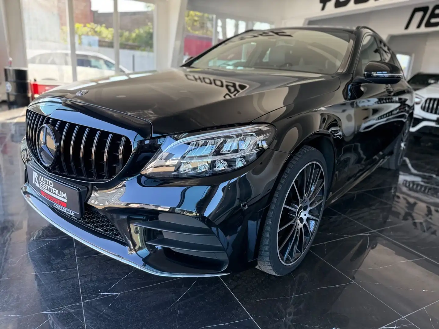 Mercedes-Benz C 200 d T AMG Line Spur Totw Kamera Leder Navi Schwarz - 2