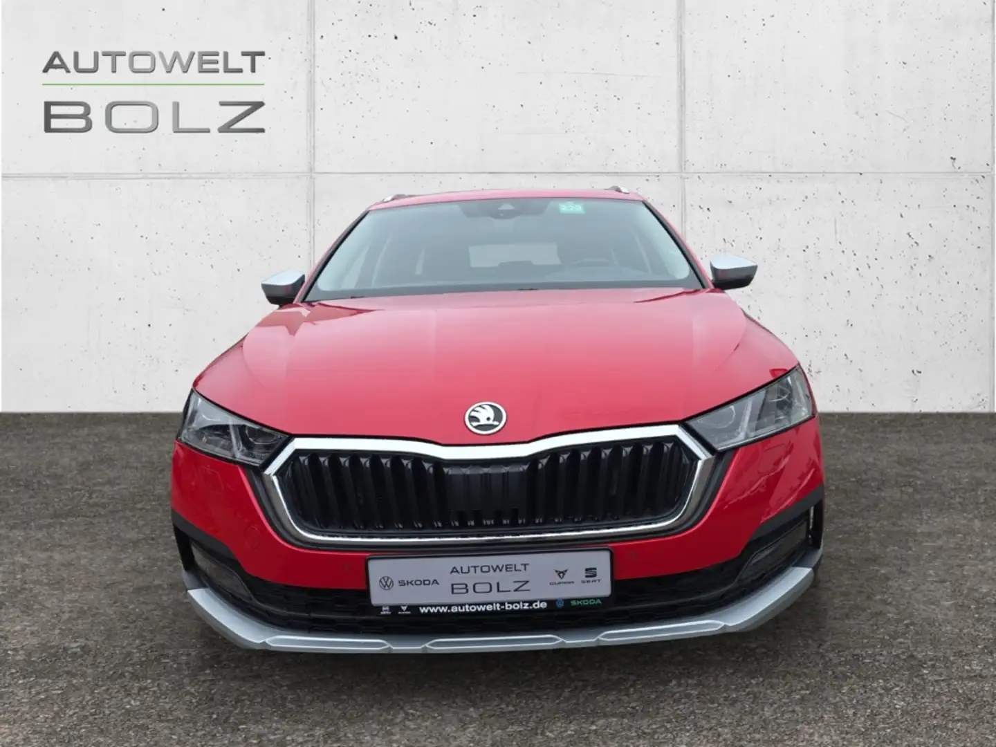 Skoda Octavia Combi Scout 4x4 2.0 TDI HUD AHK Navi Canton DigiCo Rot - 2