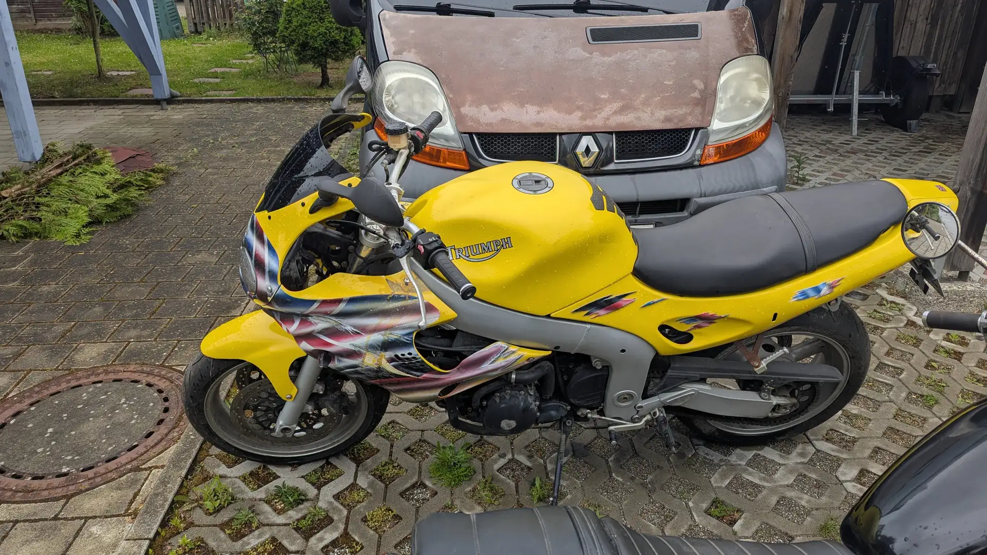 Triumph Sprint RS Yellow - 2