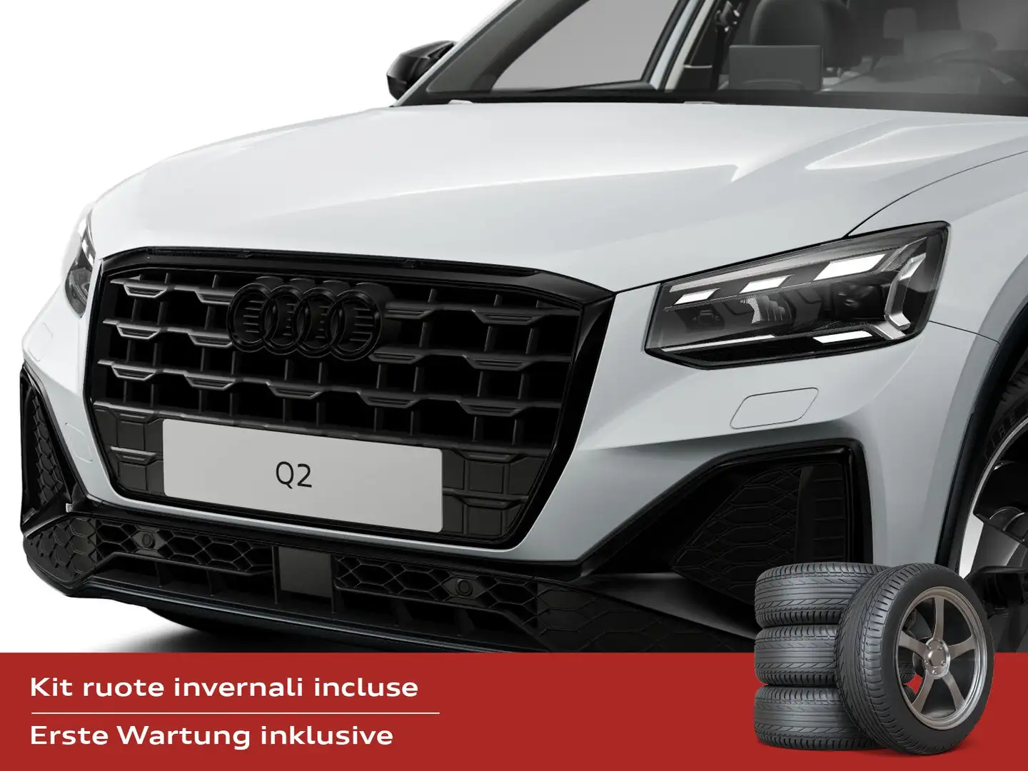 Audi Q2 30 2.0 tdi identity black Wit - 2