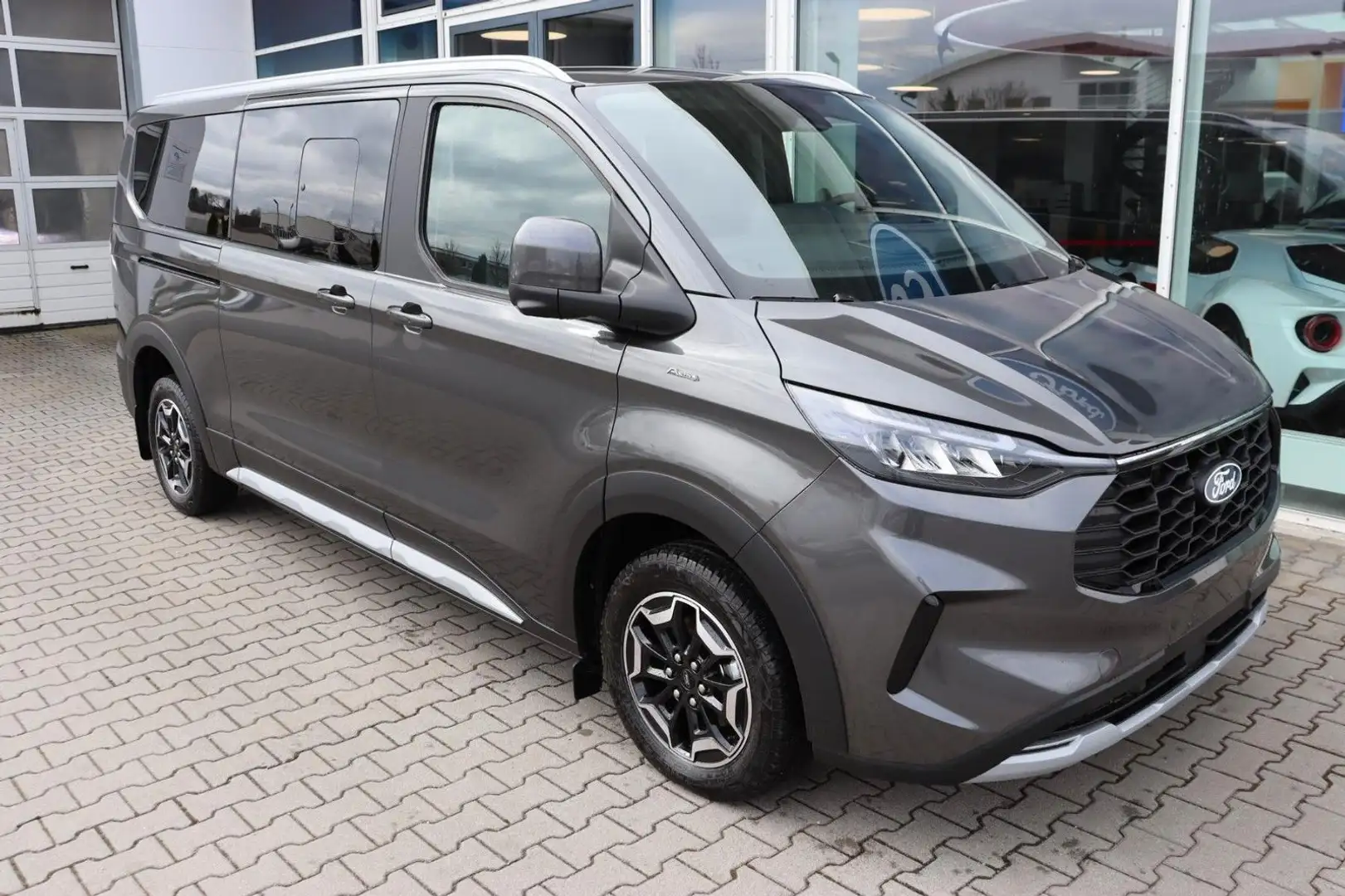 Ford Tourneo Custom Active 320/L2 8-Sitz 3,99%FIN AHK Grau - 2