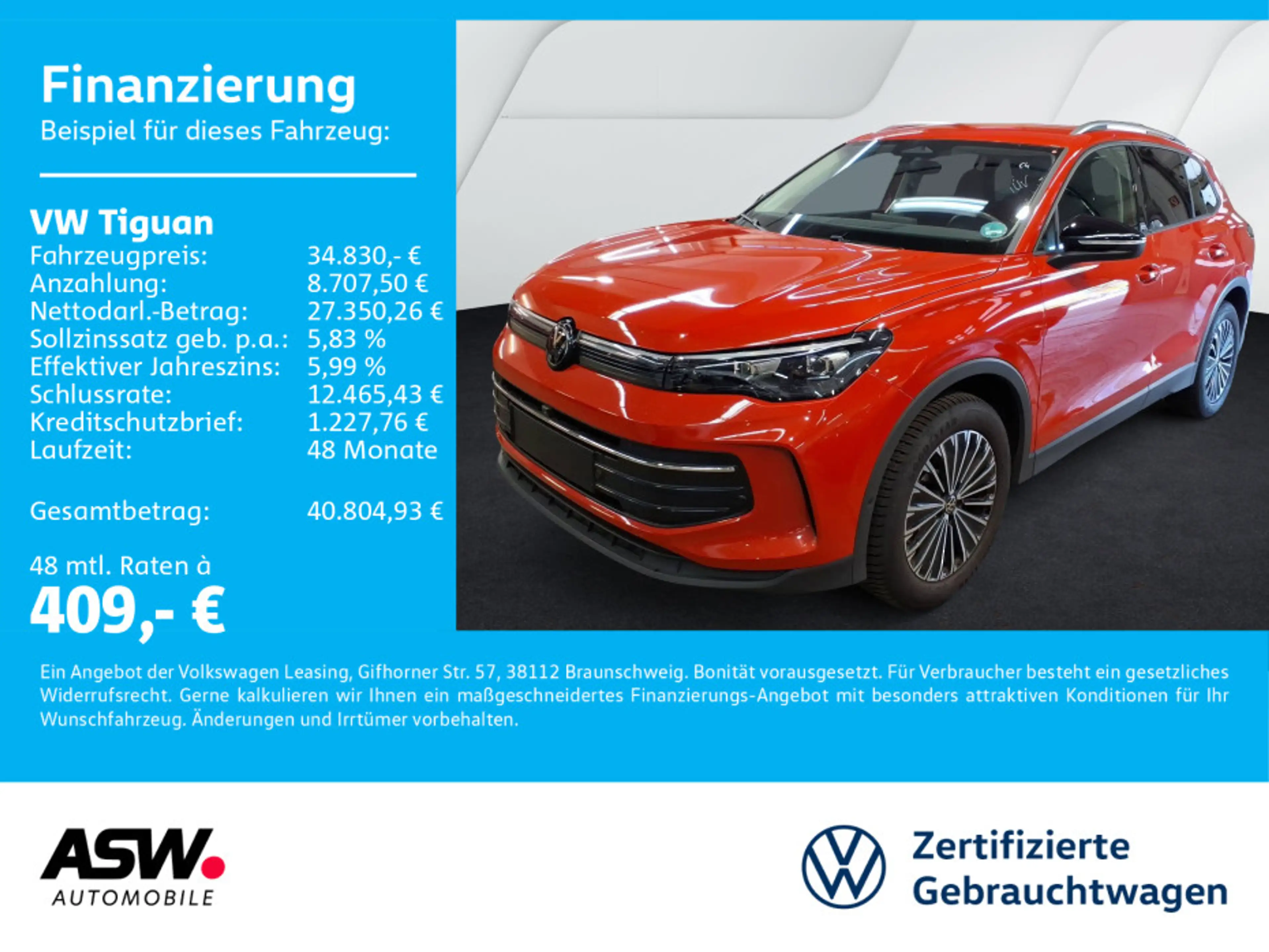 Volkswagen Tiguan Energy 2.0TDI LED Navi AHK 360°  ACC SHZ