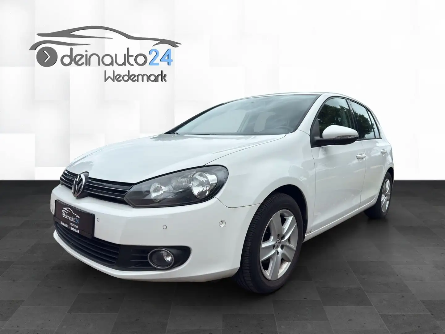 Volkswagen Golf VI Comfortline + Pano + TÜV + PDC Bianco - 1