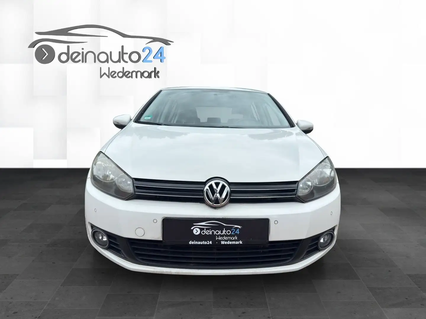 Volkswagen Golf VI Comfortline + Pano + TÜV + PDC Bianco - 2