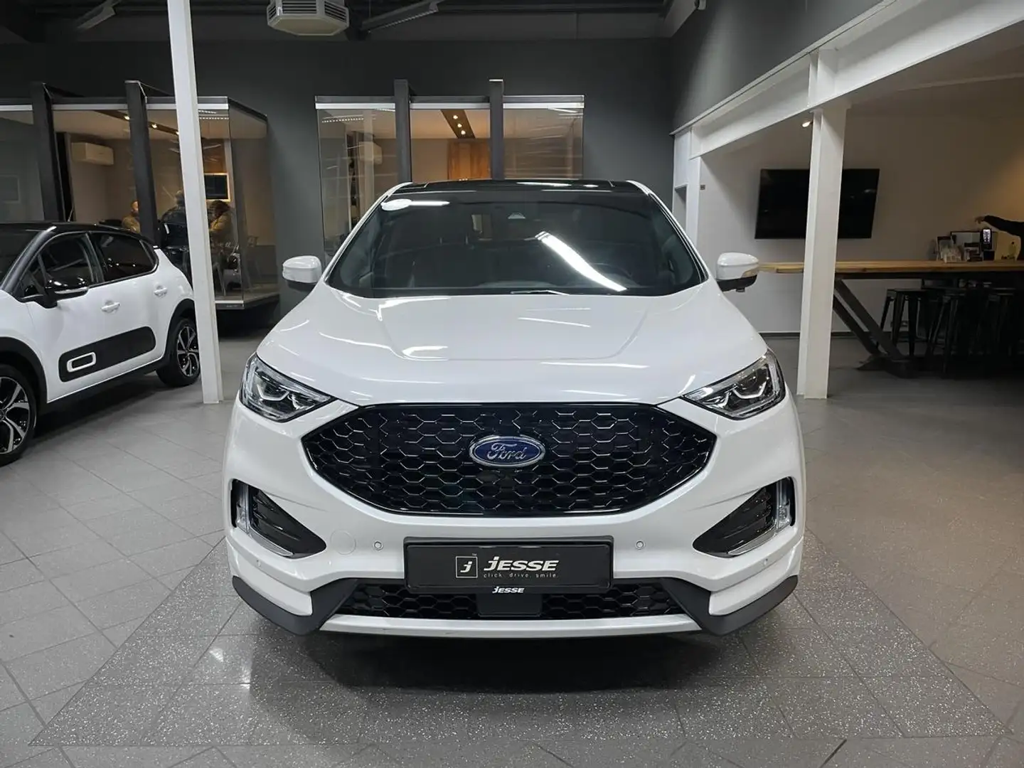 Ford Edge 2.0 EB ST-Line 4x4 S/S Matrix ACC Pano R.Cam Weiß - 2