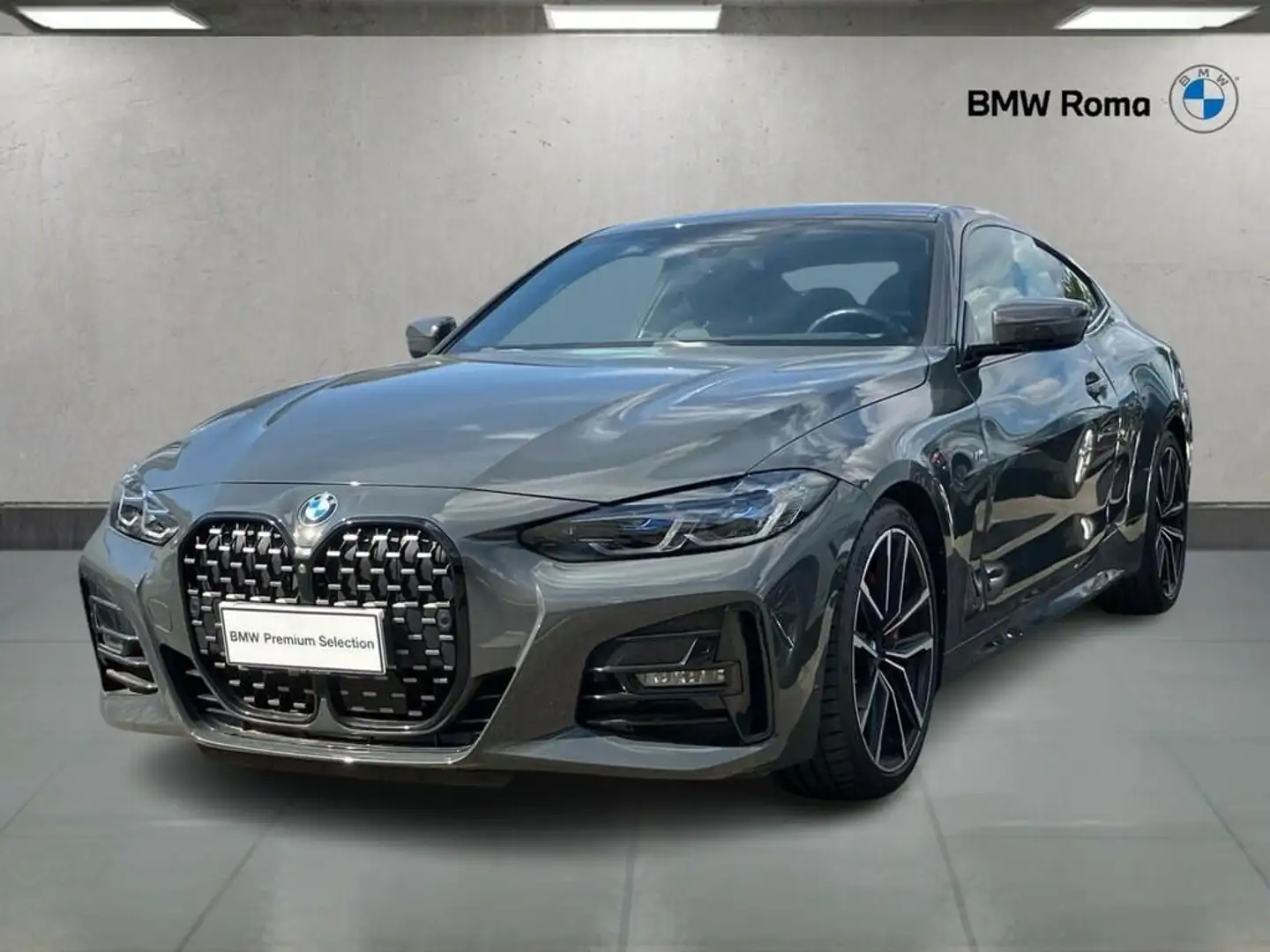 BMW 420 d Coupe mhev 48V Msport auto Grigio - 1