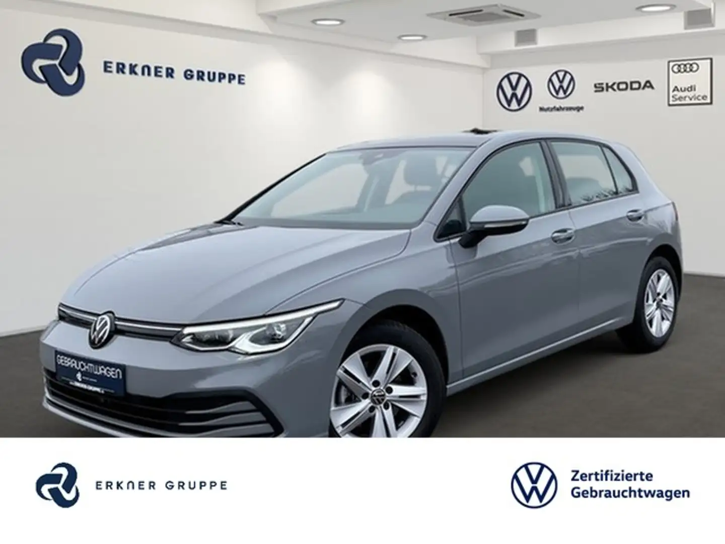Volkswagen Golf VIII 1.0TSI Life MATRIX+PANO+DIGICOCKP+ACC+++ Grau - 1