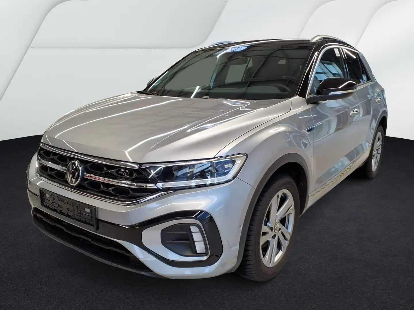 Volkswagen T-Roc 1.5 TSI DSG R-LINE KAMERA AHK MASSAGE PRIV Silber - 2