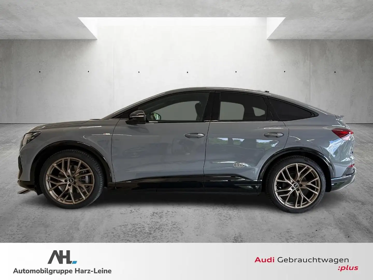 Audi Q4 e-tron Q4 Sportback e-tron 45 S line quattro Matrix AHK N Grau - 2