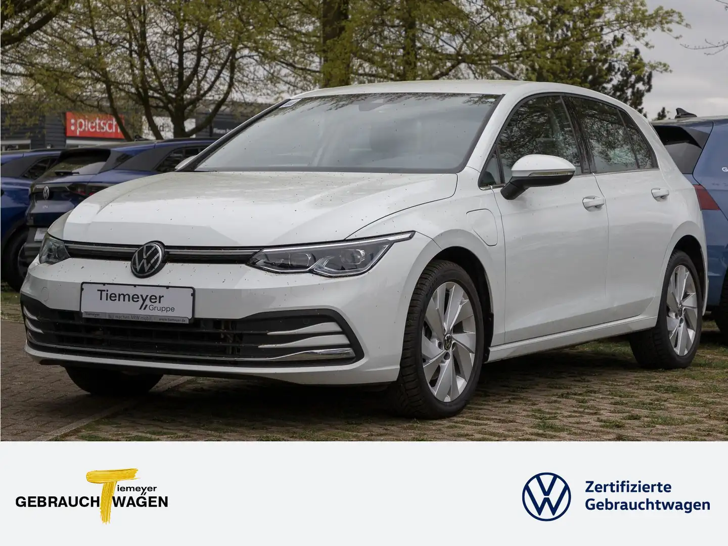 Volkswagen Golf 1.4 eHybrid STYLE IQ.LIGHT SITZHZ APP-CONNE Bianco - 1
