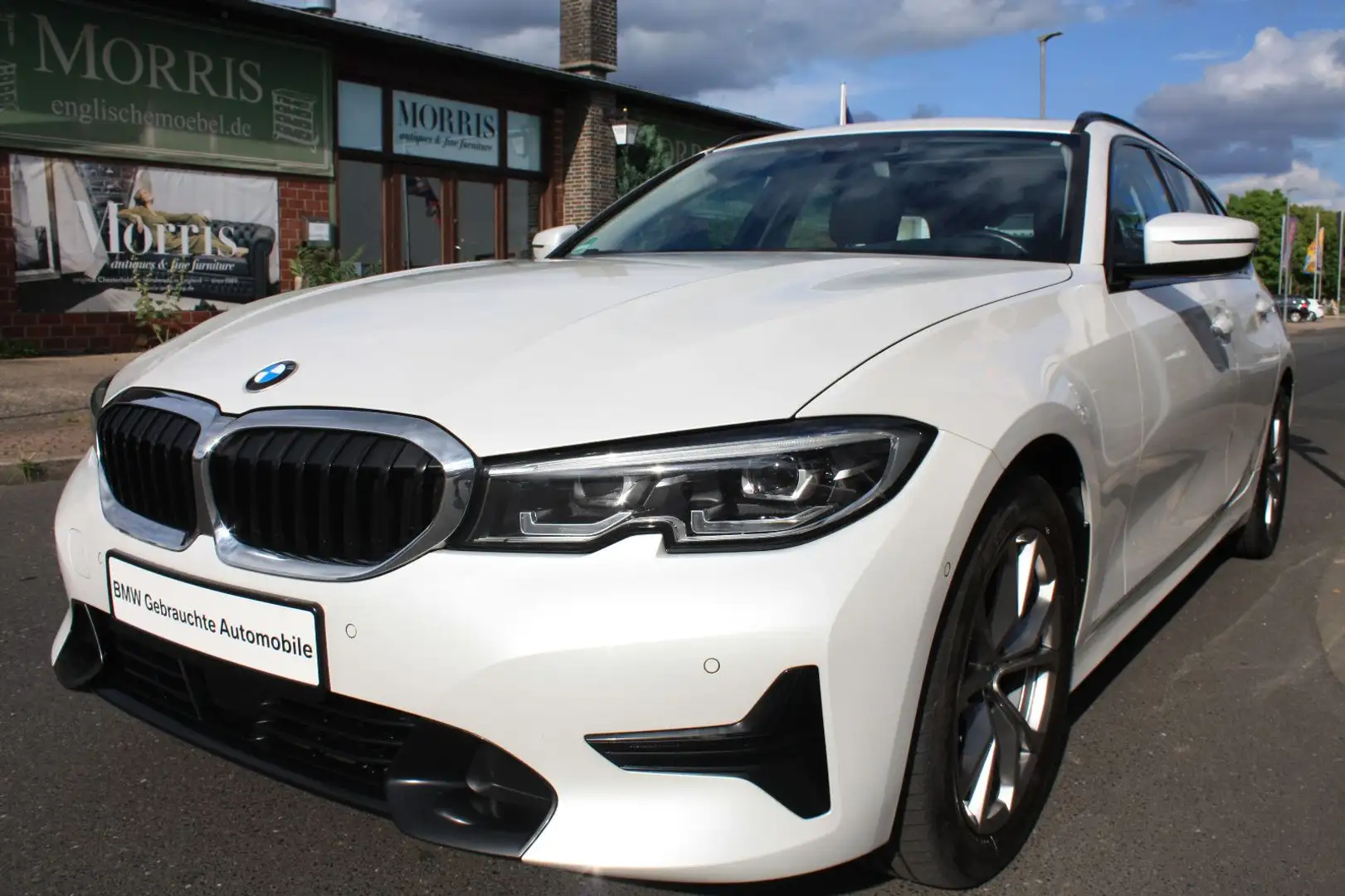 BMW 320 Baureihe 3 Touring 320 d Sport Line Weiß - 2