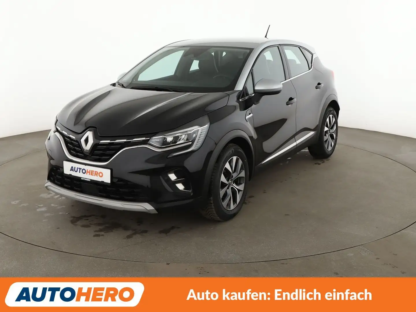 Renault Captur 1.3 TCe Intens Aut.*NAVI*LED*TEMPO*CAM*PDC*SHZ* Noir - 1