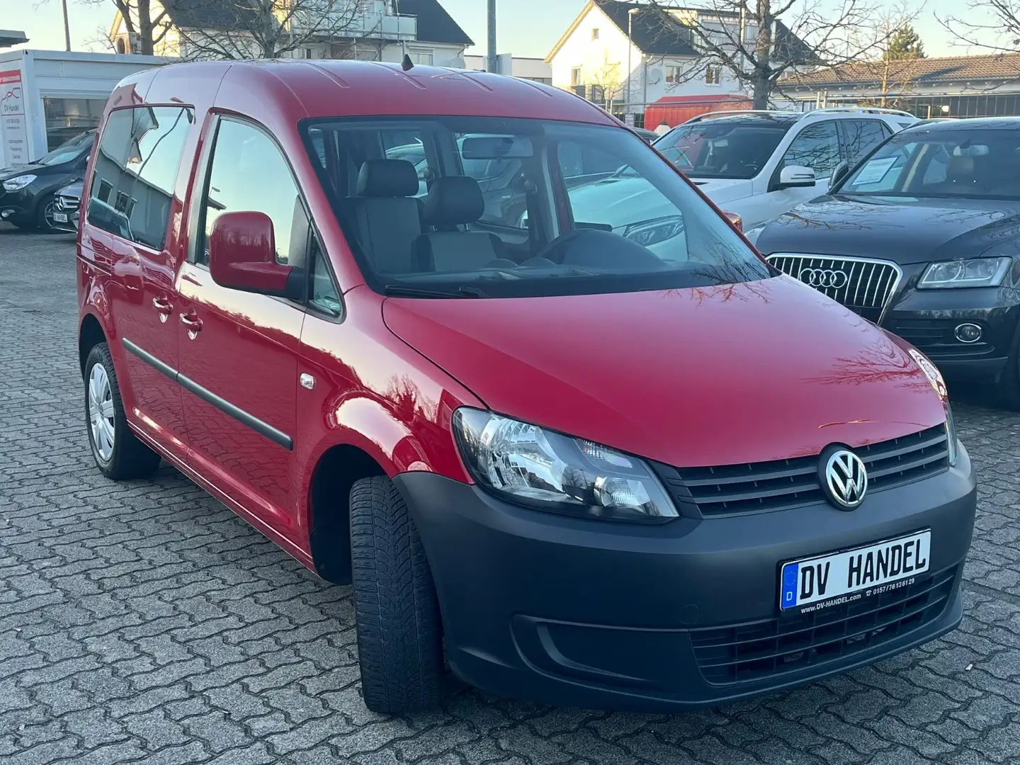 Volkswagen Caddy Trendline *7Sitzer/DSG/Start-StoppAutom.* Rot - 1