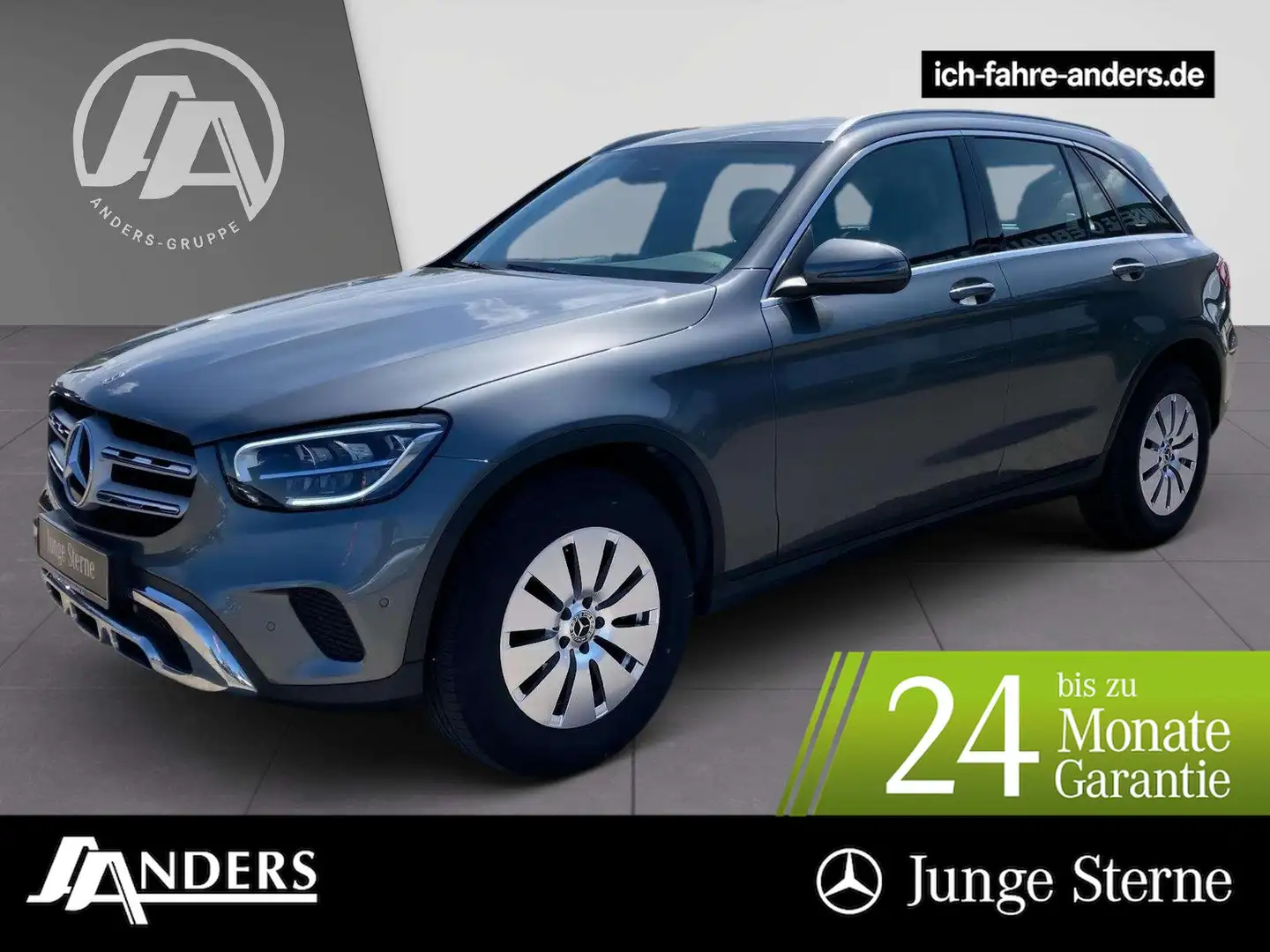 Mercedes-Benz GLC 220 d 4M MBUX+digCock+Distr+LED+Kam+SHZ+PDC Grau - 1