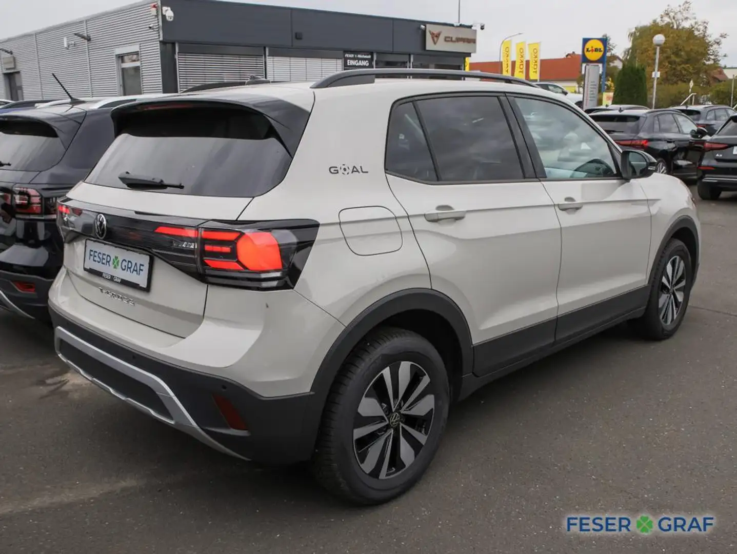 Volkswagen T-Cross Goal 1.0 TSI APP LED SiHz Grau - 2