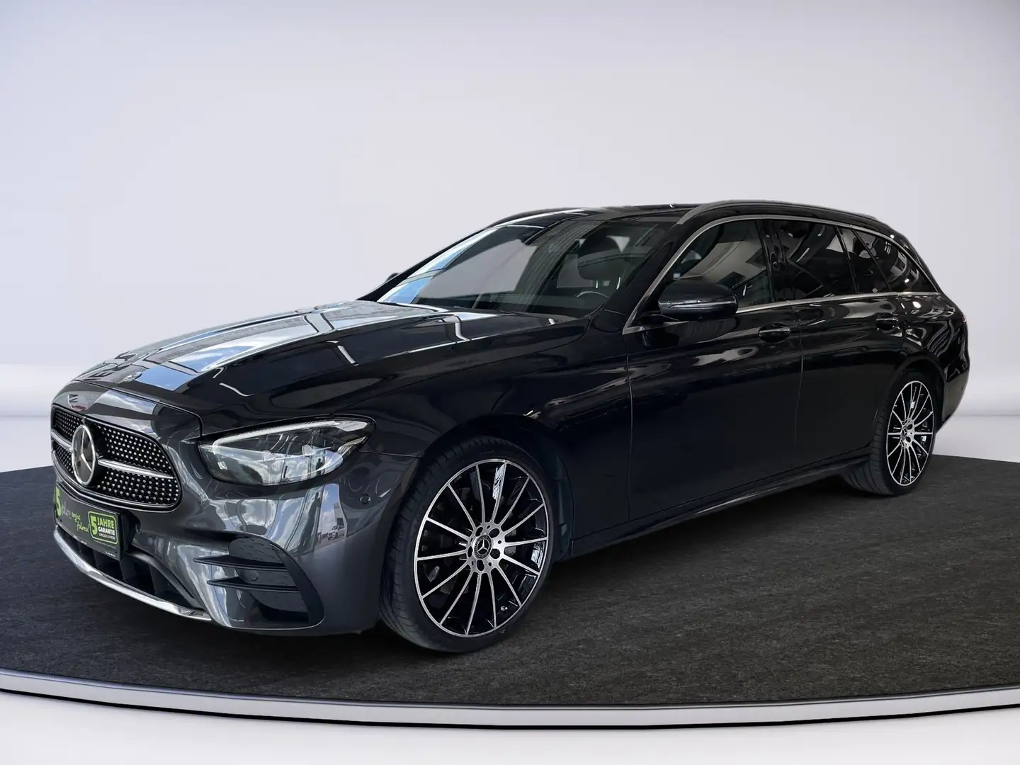 Mercedes-Benz E 220 d 4MATIC T-Modell Navi AHK Pano Keyless Grau - 2
