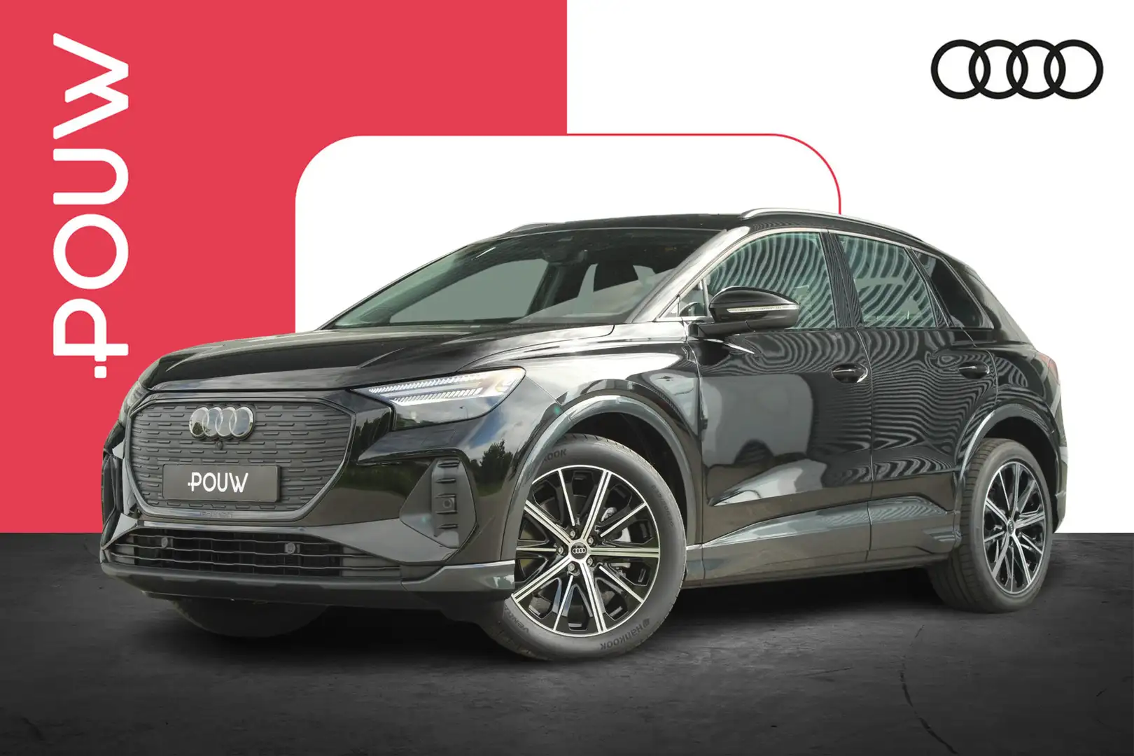 Audi Q4 e-tron 45 286pk quattro Advanced edition 82 kWh | LMV20" Černá - 1
