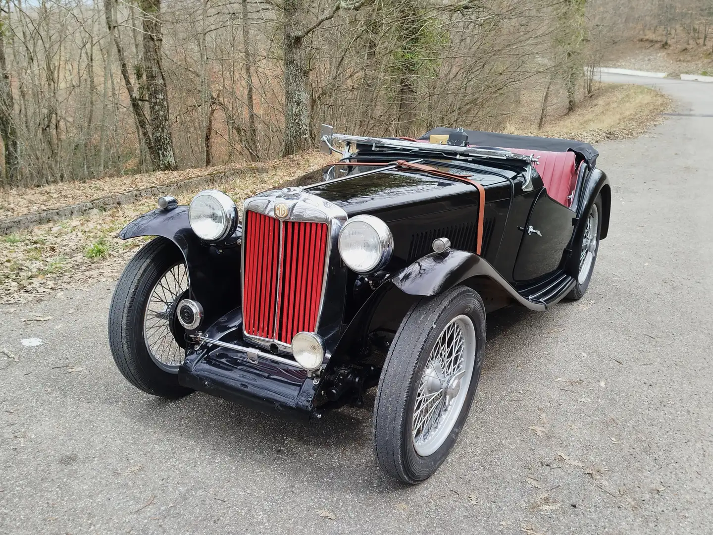 MG TD TC Schwarz - 2