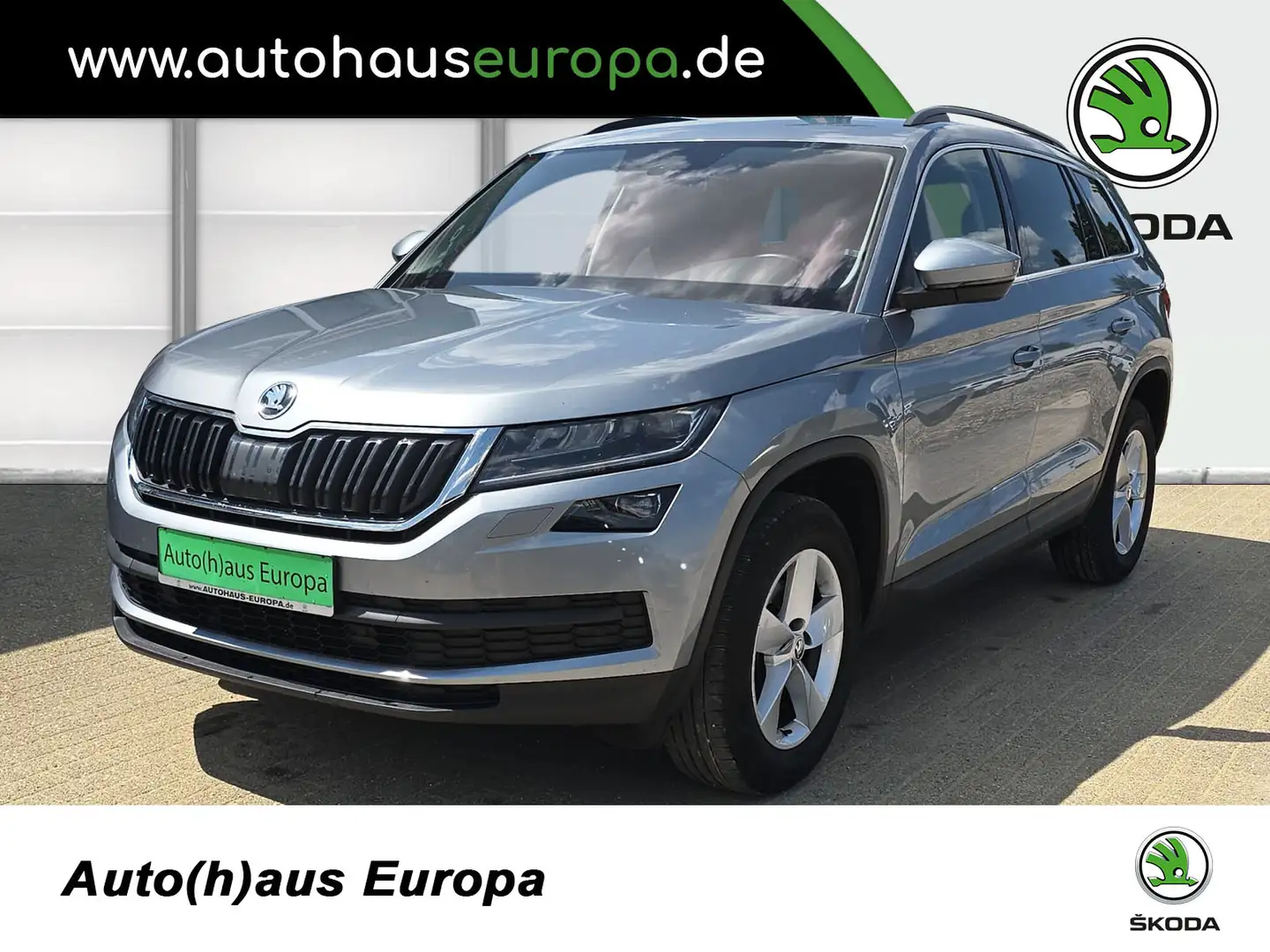 Skoda Kodiaq 1.5 TSI ACT Ambition AHK KlimaA SmartLink SHZ behe Grau - 1
