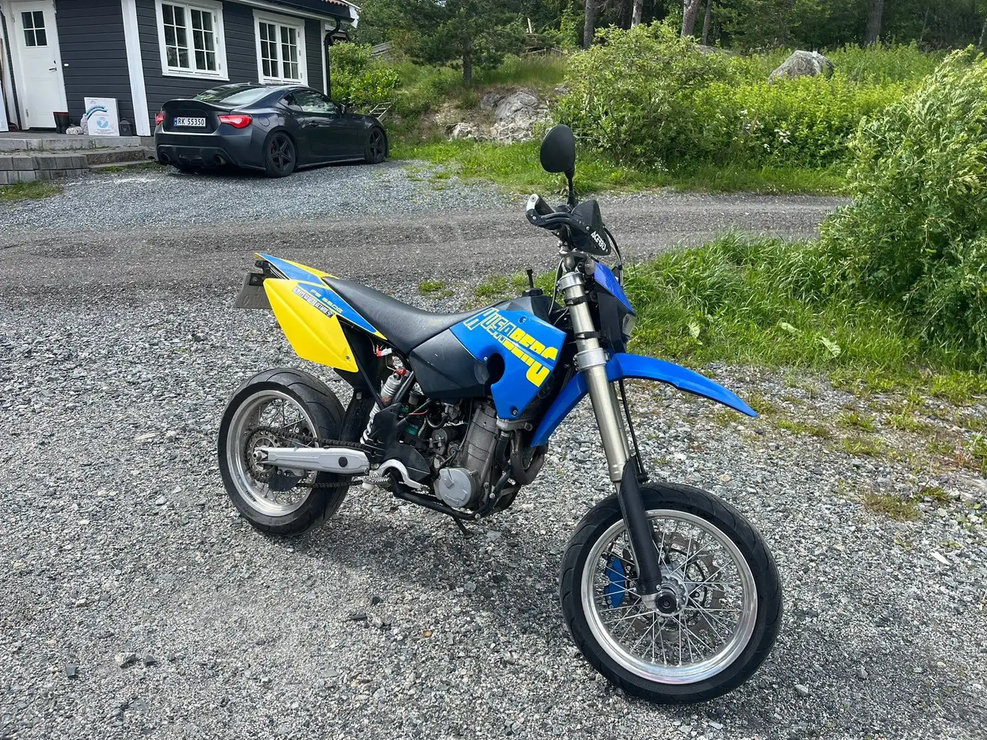 Husaberg FS 650 E Modrá - 2