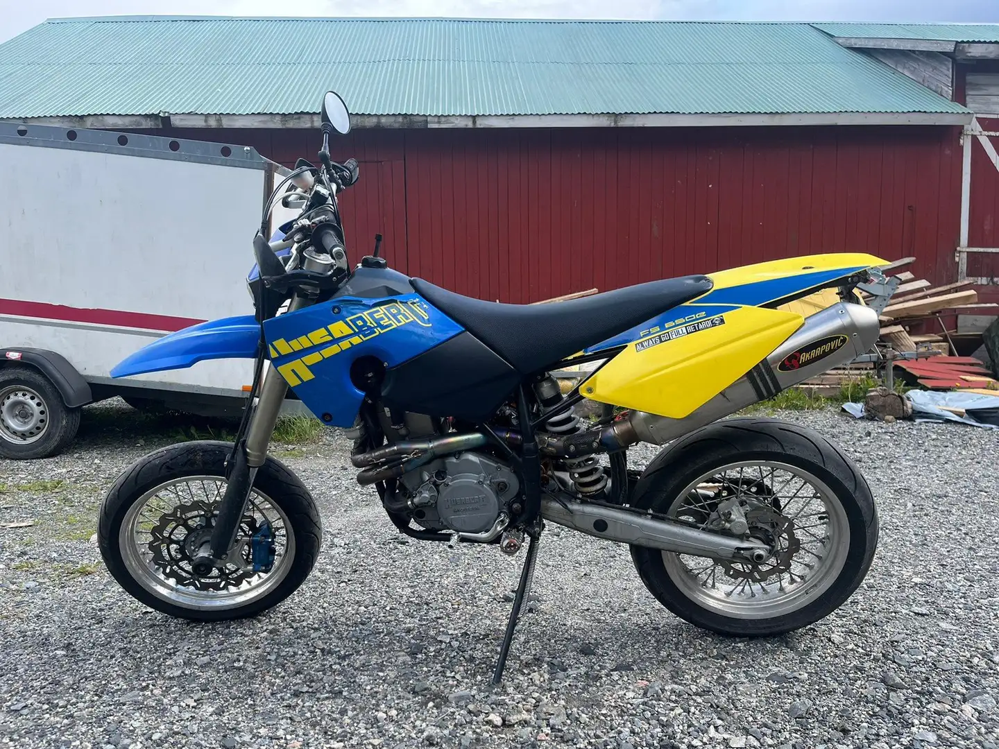 Husaberg FS 650 E Modrá - 1