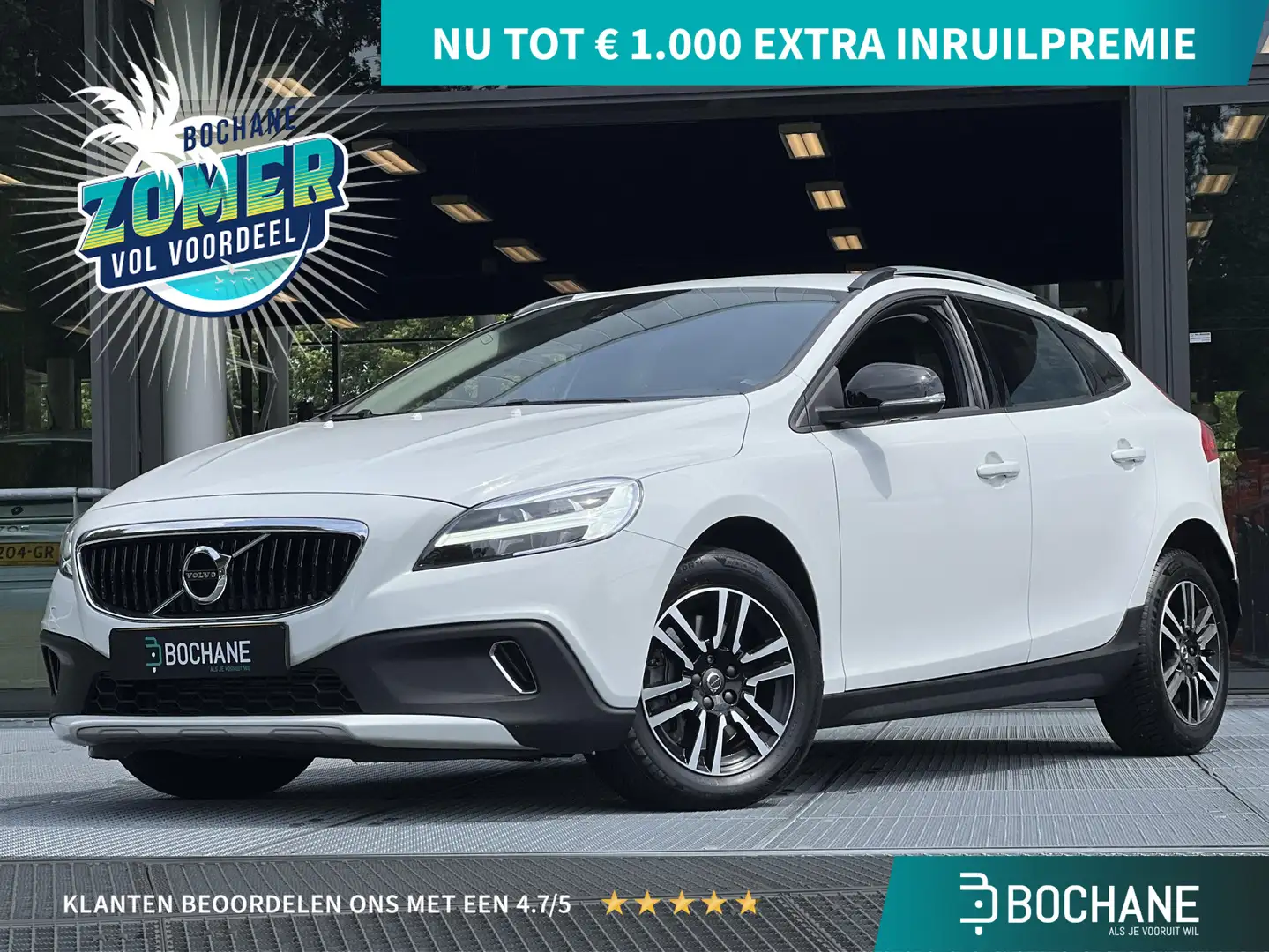 Volvo V40 Cross Country 1.5 T3 Edition+ | Navigatie | Parkeersensoren acht Blanco - 1