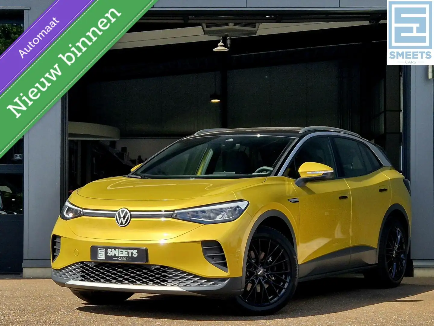 Volkswagen ID.4 Pure 52 kWh Automaat |Nav|Carplay|LED|Cruise Gelb - 1