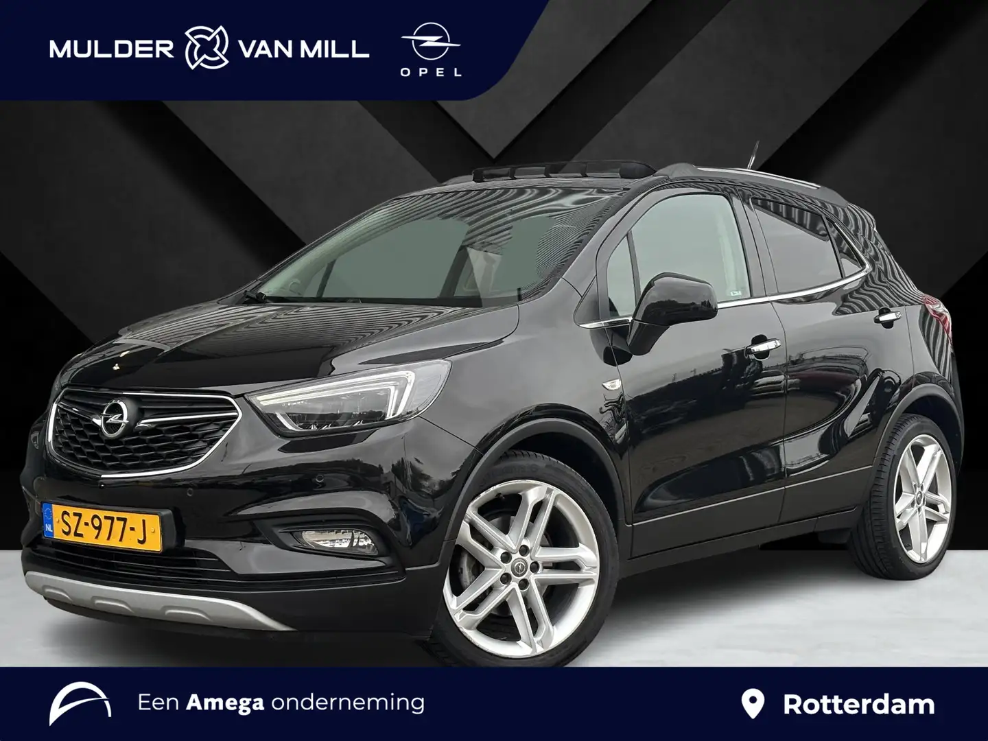 Opel Mokka X Innovation+ 1.4 Turbo AT6 | FULL OPTIONS! | SCHUIF Zwart - 1
