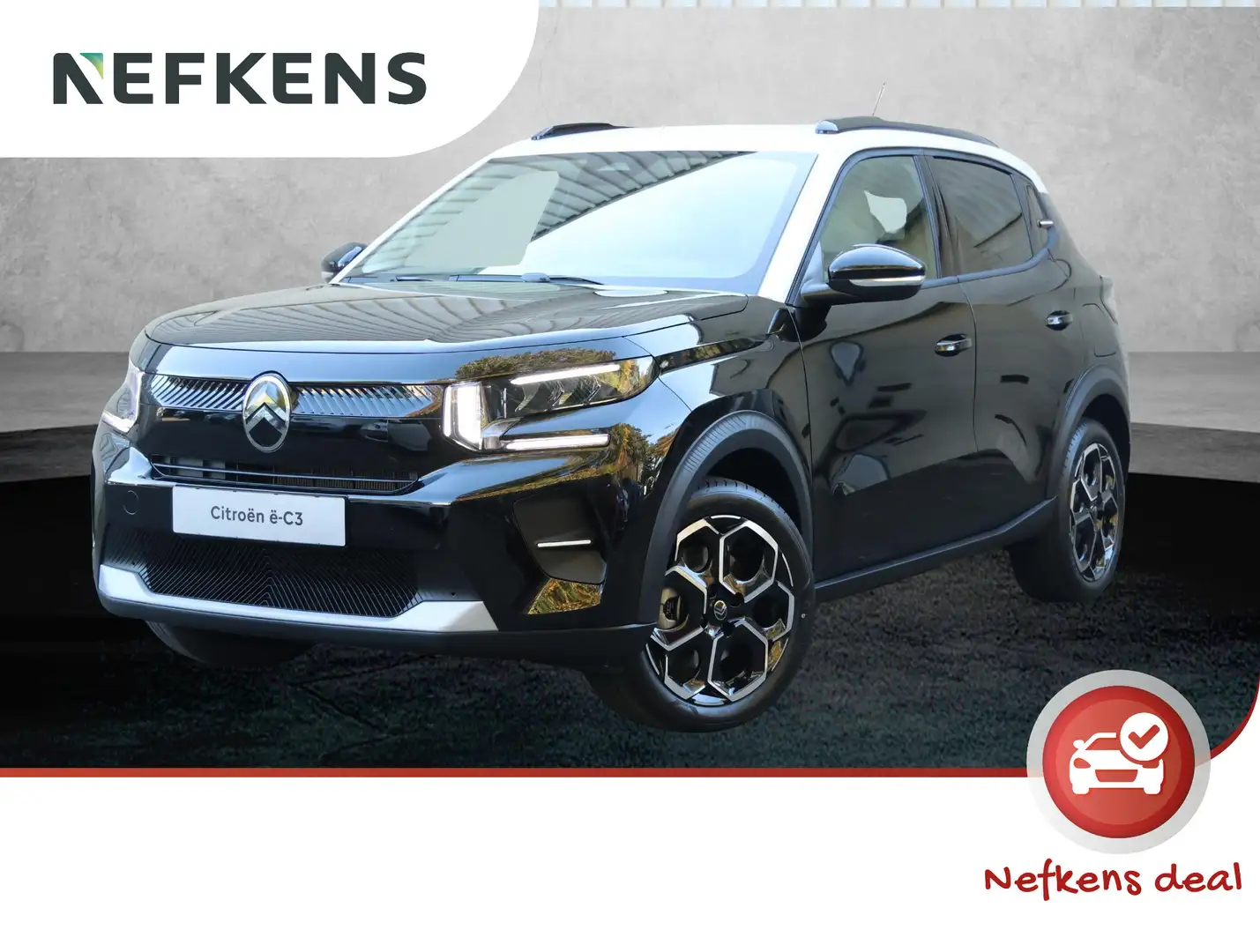 Citroen C3 Ë-C3 Max 113pk 44 kWh | 3-fase lader | Camera | Li Noir - 1