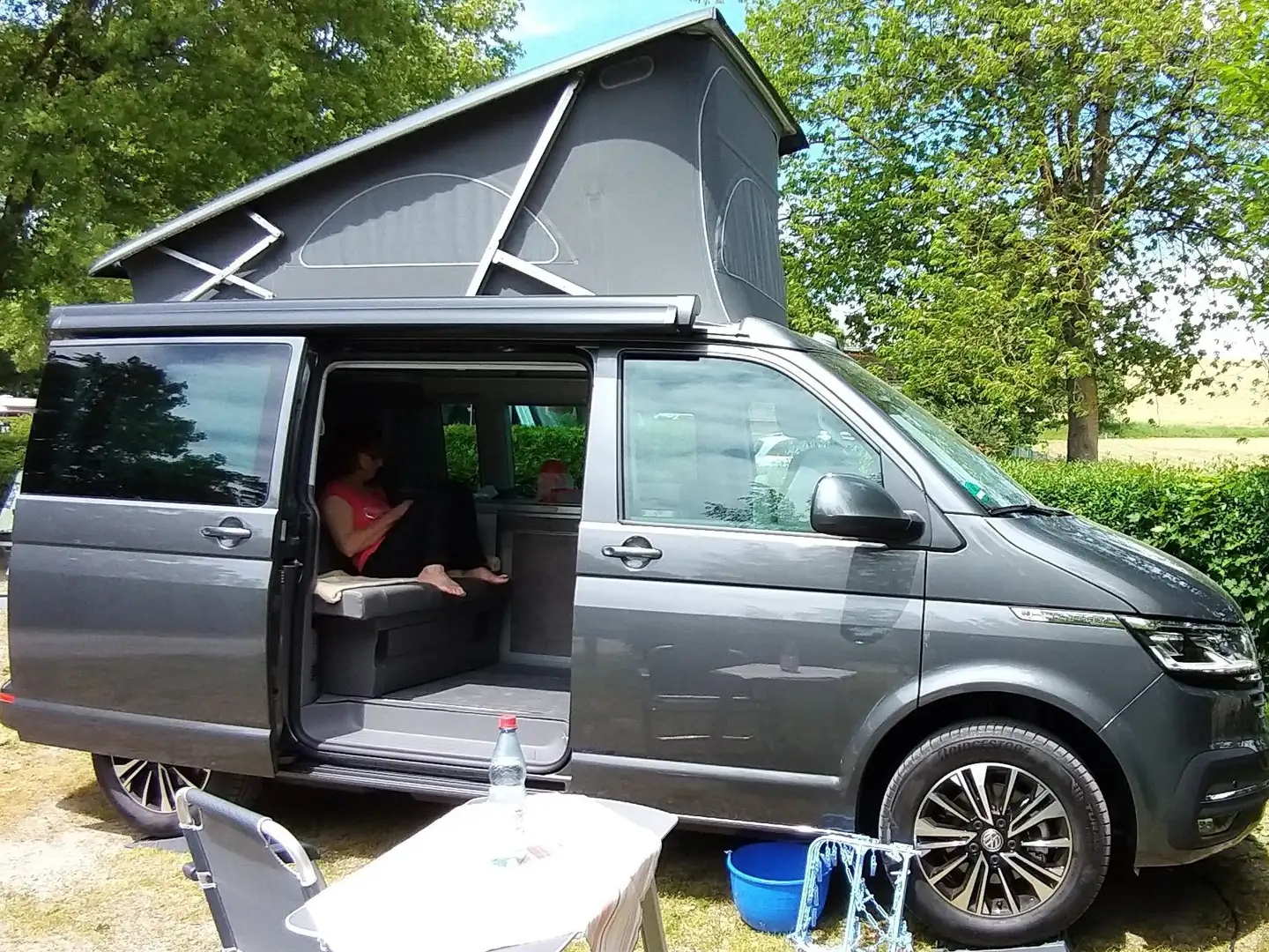 Volkswagen T6.1 California California T6.1 Ocean Aufstelldach Siyah - 1