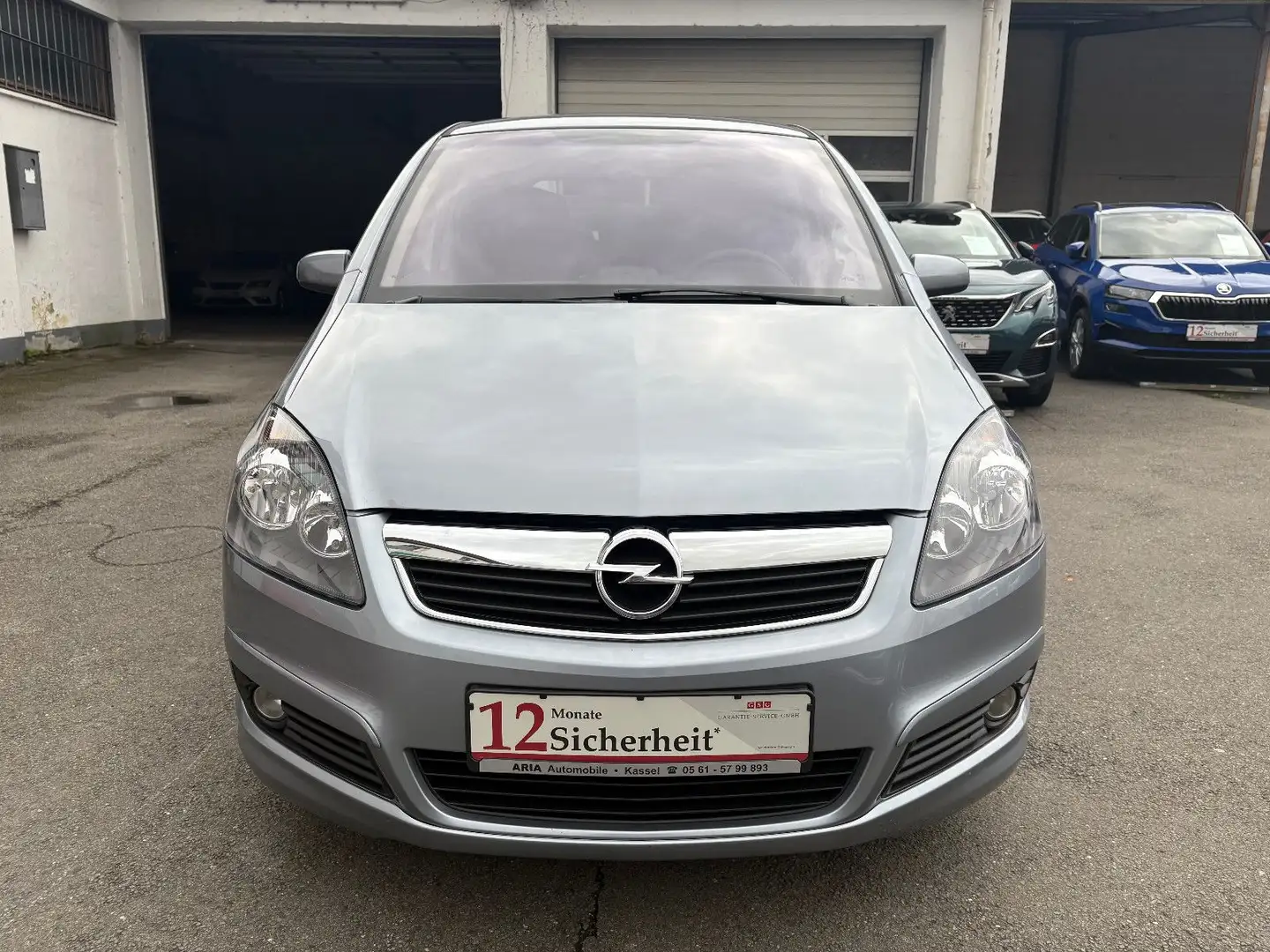 Opel Zafira B 1.6 CNG OPC LINE Edition 7.SITZER SHZ Silber - 2