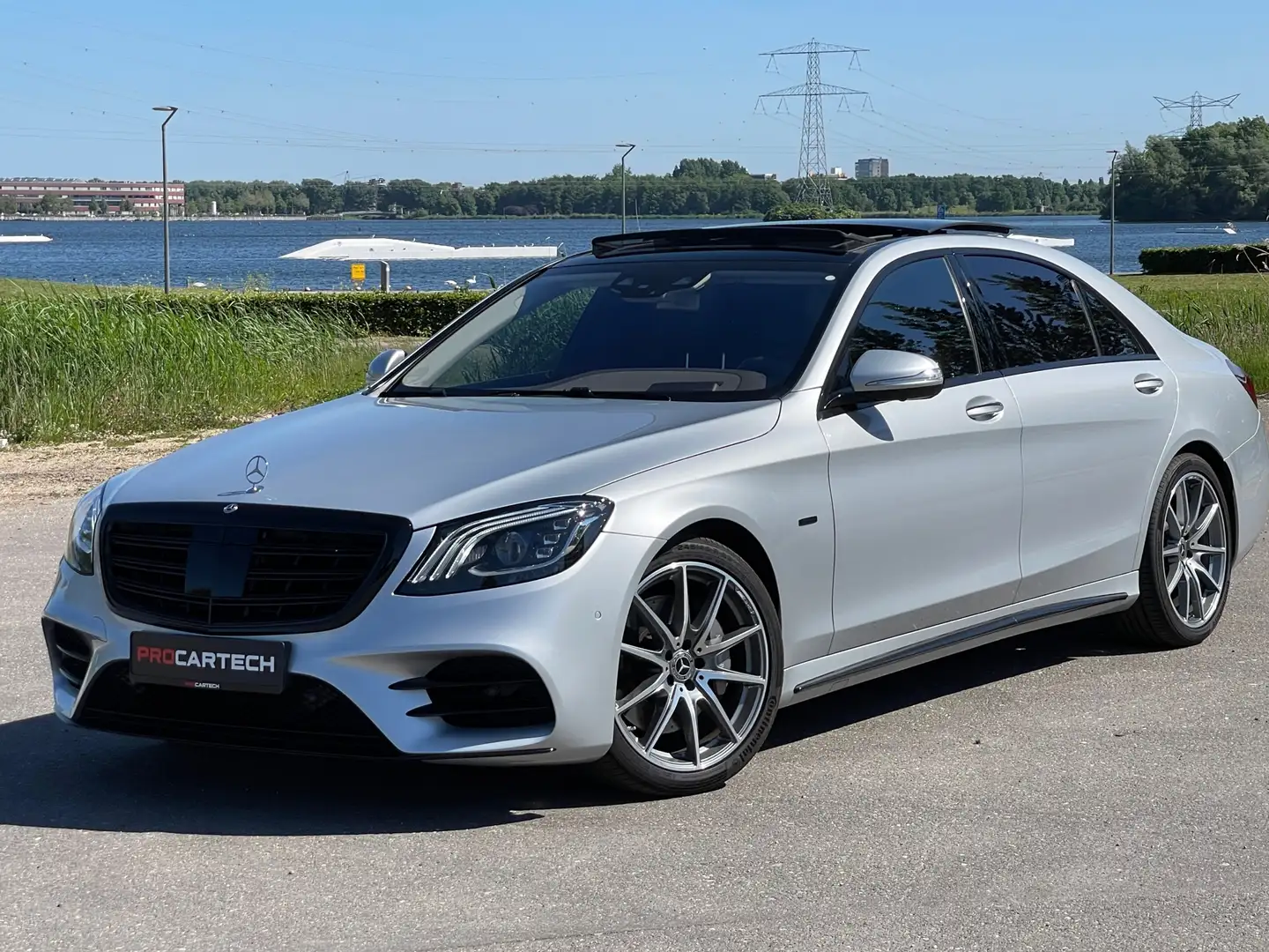 Mercedes-Benz S 560 E Lang I Burmester I Elektrische schuifdak I Gri - 2