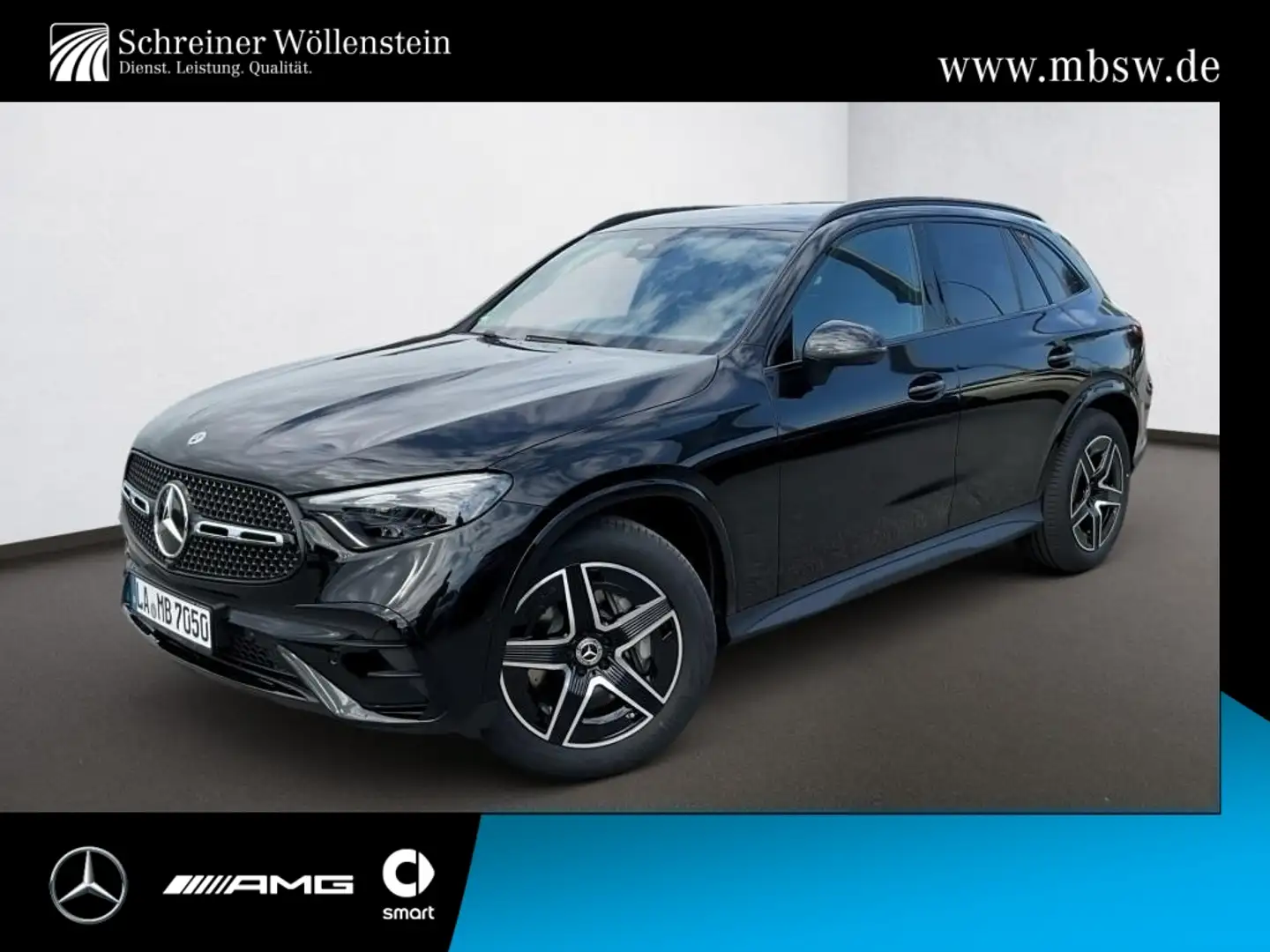 Mercedes-Benz GLC 220 d 4m AMG*Night*AHK*Dig-Light*Memory*360° Schwarz - 1