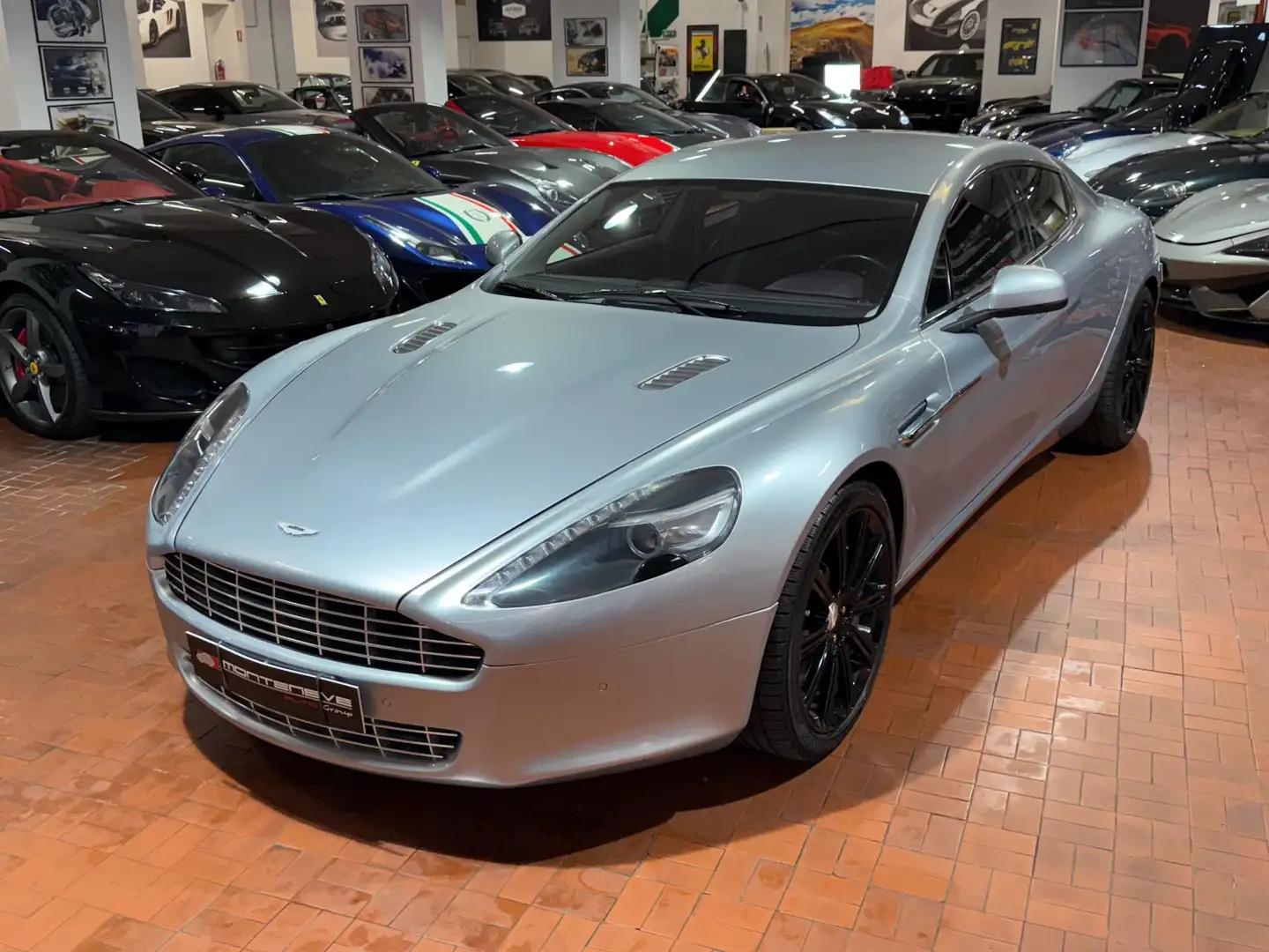 Aston Martin Rapide V12 FULL-B&0-DVD-TAGLIANDI ASTON Argento - 1