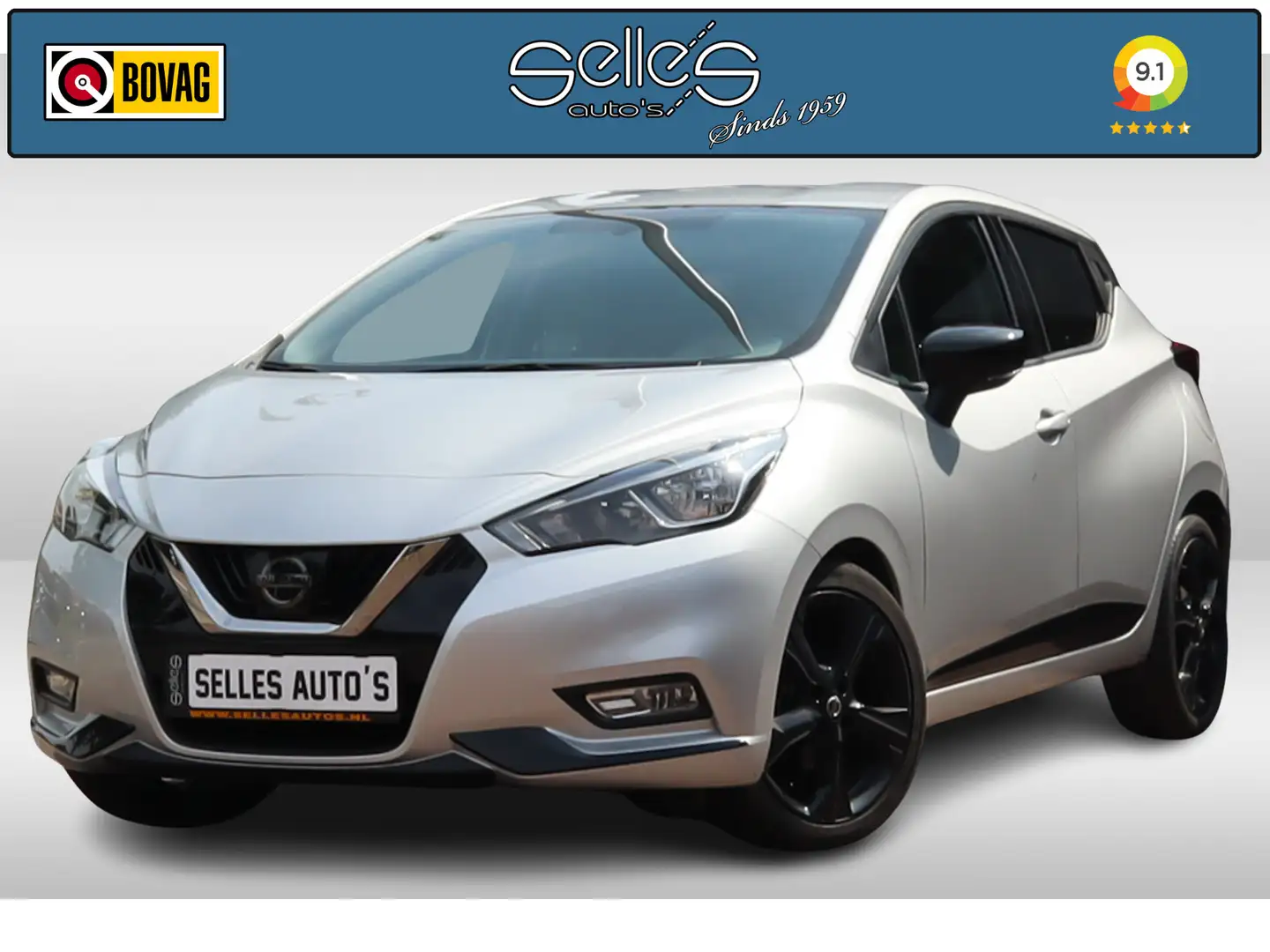 Nissan Micra 1.0 IG-T N-Tec | lichtmetalen velgen | Stoelverwar Gris - 1