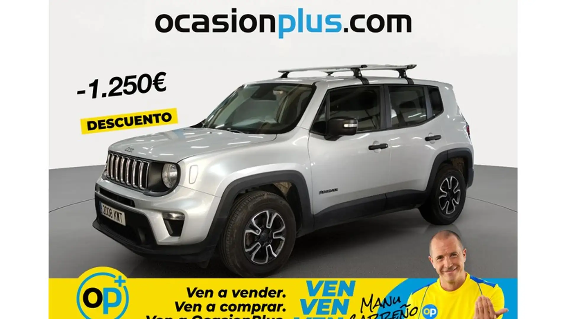 Jeep Renegade 1.0 Sport 4x2 Plateado - 1