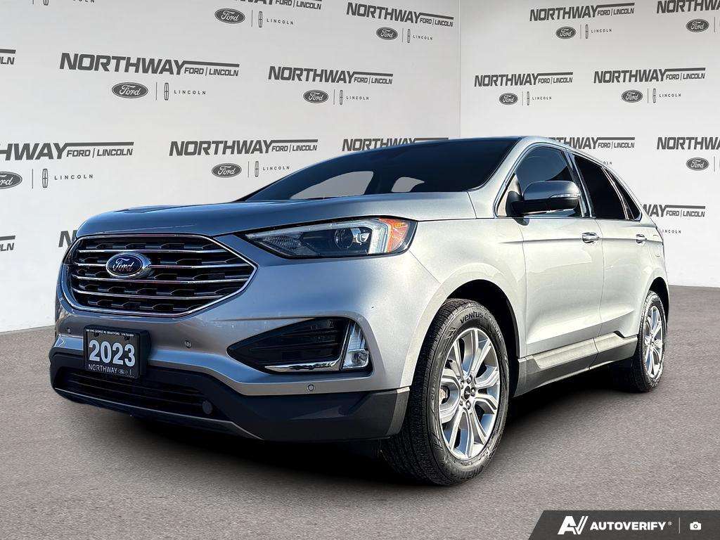 2023 Ford Edge Titanium LEATHER WRAPPED STEERING WHEEL - CRUISE C