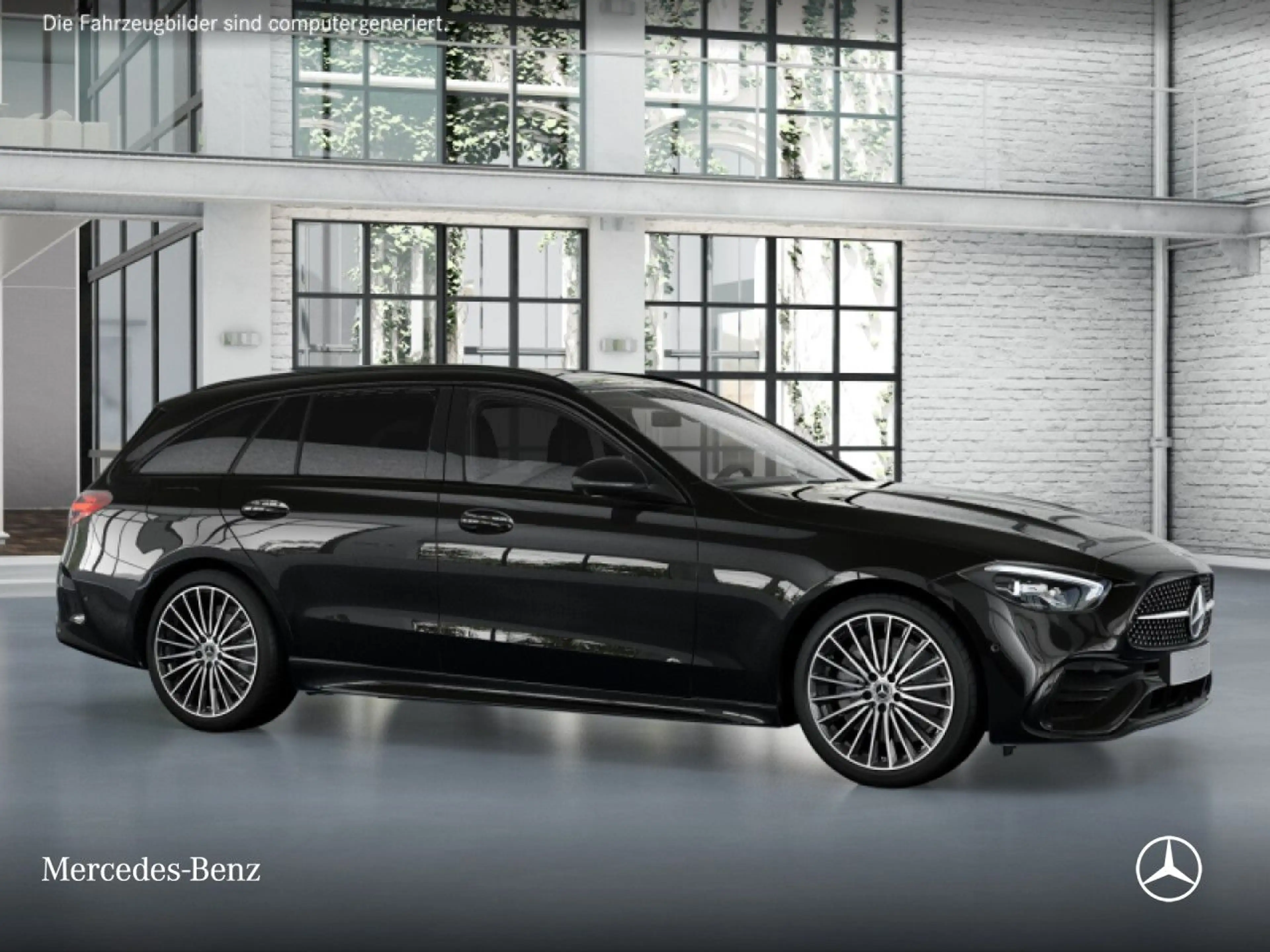 Mercedes-Benz C 180 T AMG+NIGHT+360+AHK+LED+19"+TOTW+KEYLESS+9G — photo 15