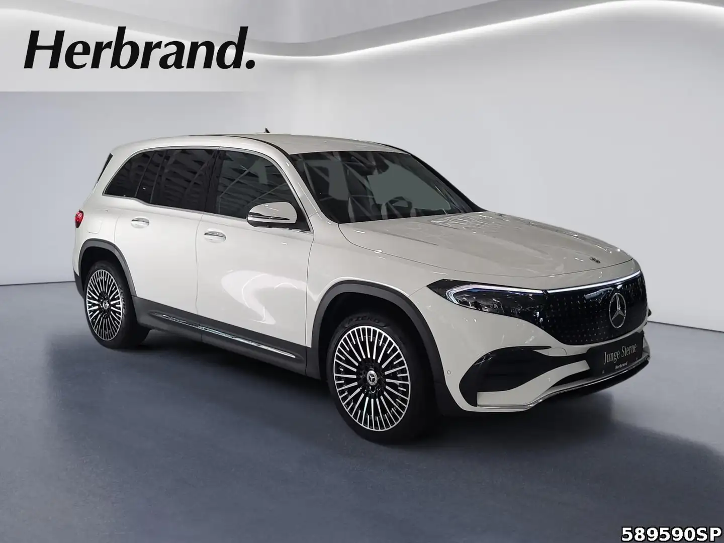 Mercedes-Benz EQB 350 4M AMG  AHK. Memory. 360°Cam Lenkradhzg. Weiß - 2