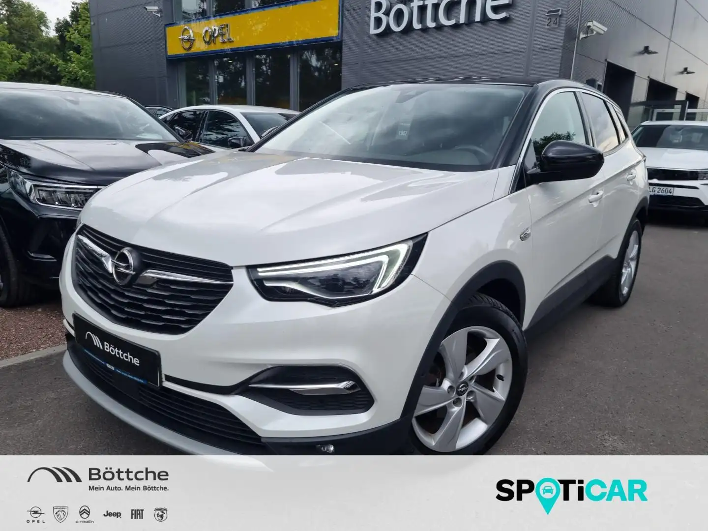 Opel Grandland X 1.2 Innovation AT/Allw/LED/Navi/Shz/Kamera/Klimaau Weiß - 1