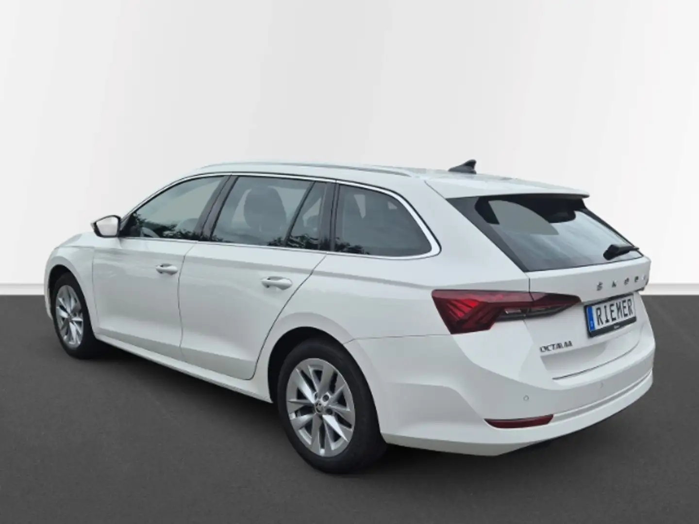 Skoda Octavia Combi 2.0 TDI DSG Style AHK ACC Cam HUD Weiß - 2