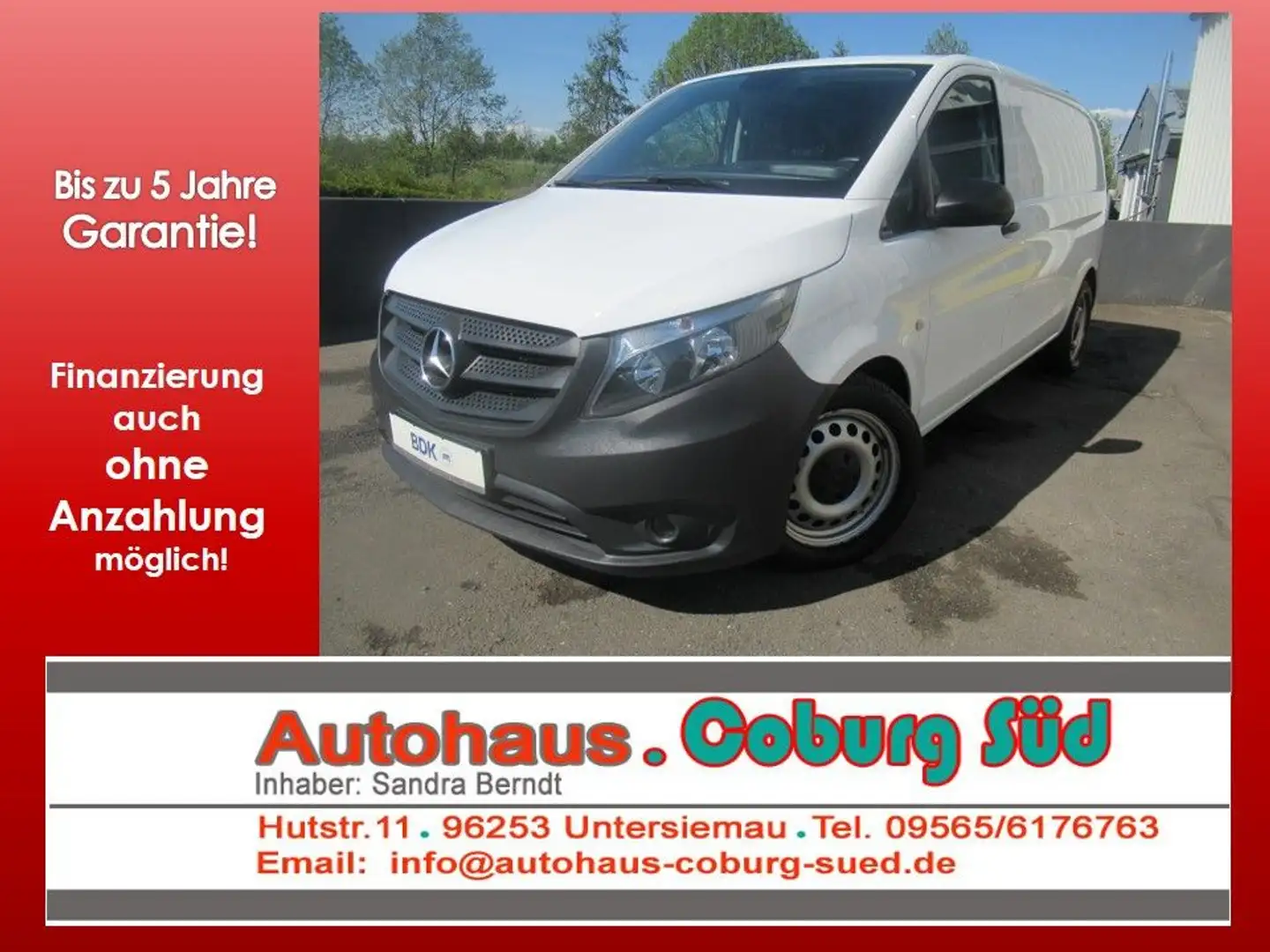 Mercedes-Benz Vito Kasten Schlafvorrüstung Laderaum Wohnmobil Weiß - 1