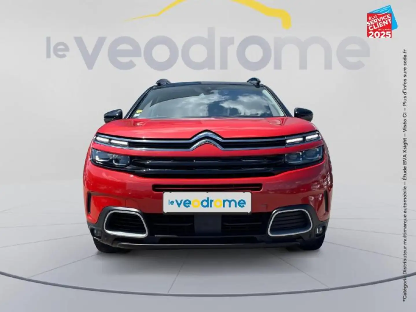 Citroen C5 Aircross BlueHDi 180ch S/S Shine EAT8 Sieges chauf/cuir Cam Rouge - 2