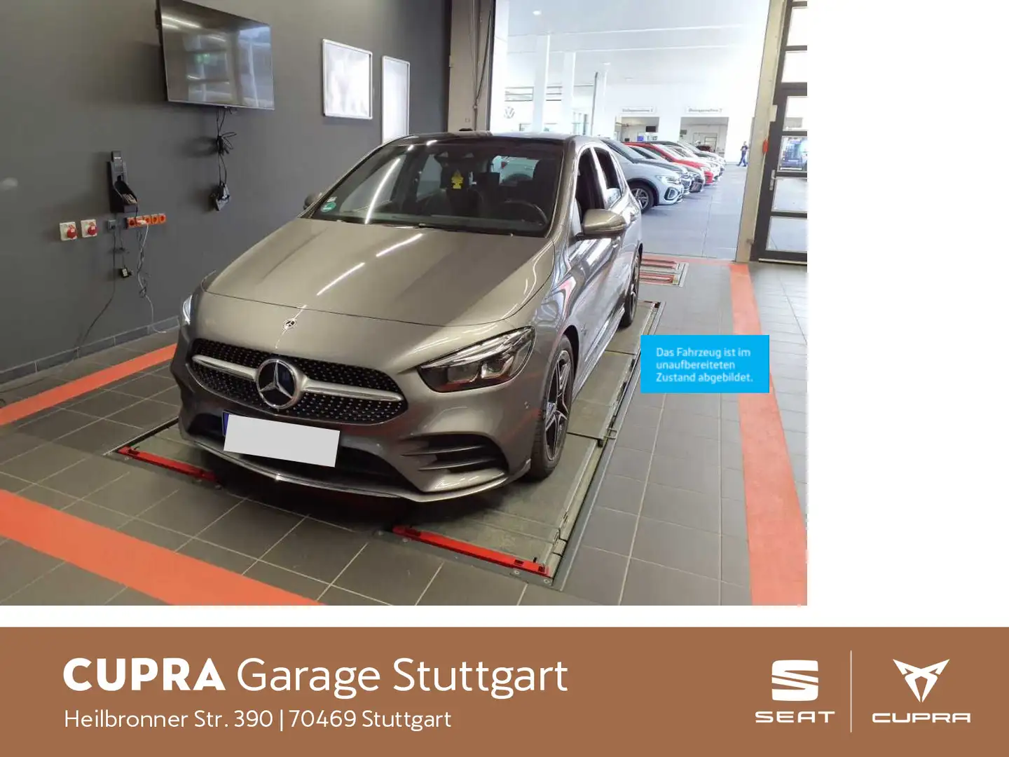 Mercedes-Benz B 200 AMG Line DSG 120kW Grau - 2