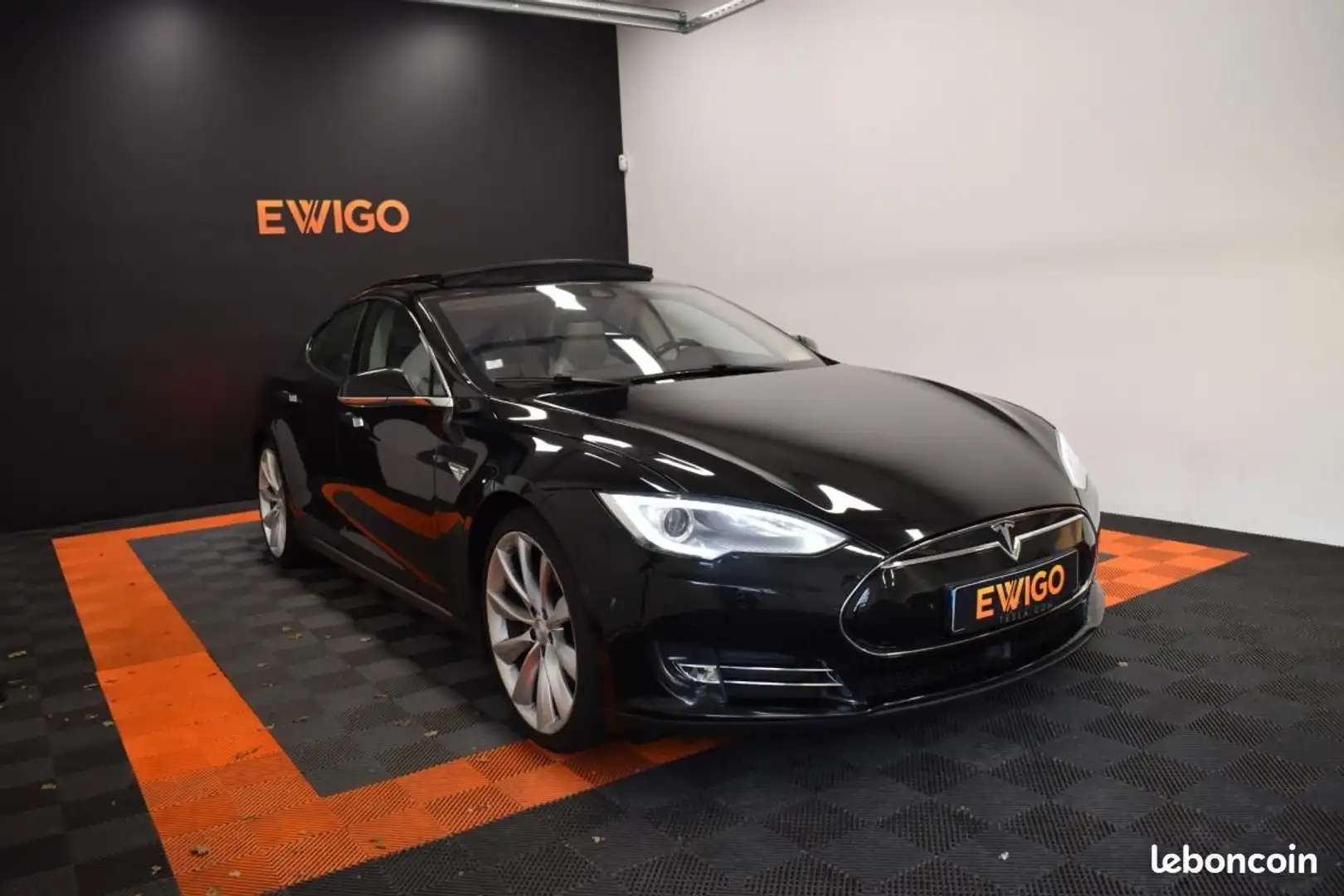 Tesla Model S 85D 367ch SUPERCHARGEUR GRATUIT A VIE GARANTIE FIA Noir - 1