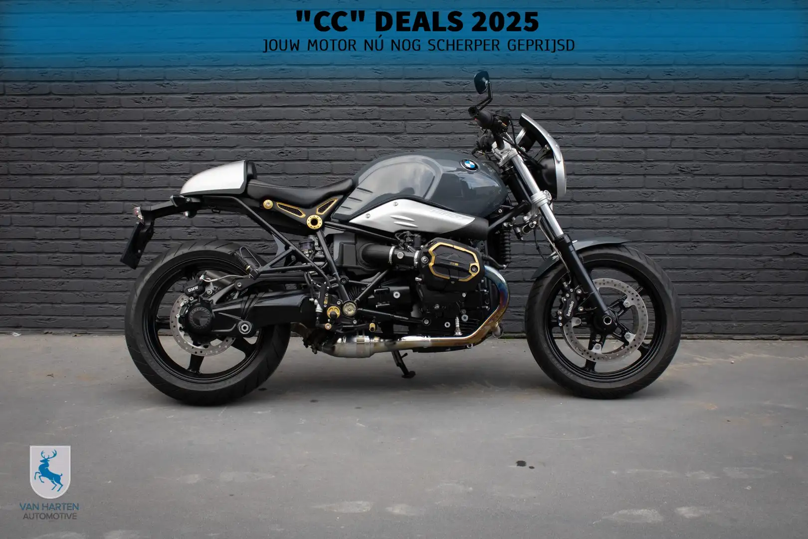 BMW R nineT Pure Option 719 / Club Sport Gris - 1