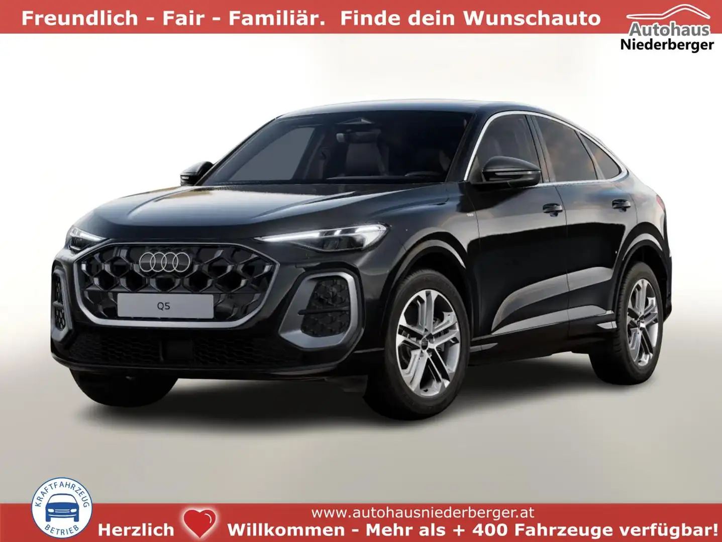 Audi Q5 Sportback S line Sportb TDI 2xS NeuMod Tech+ Pa... Schwarz - 1