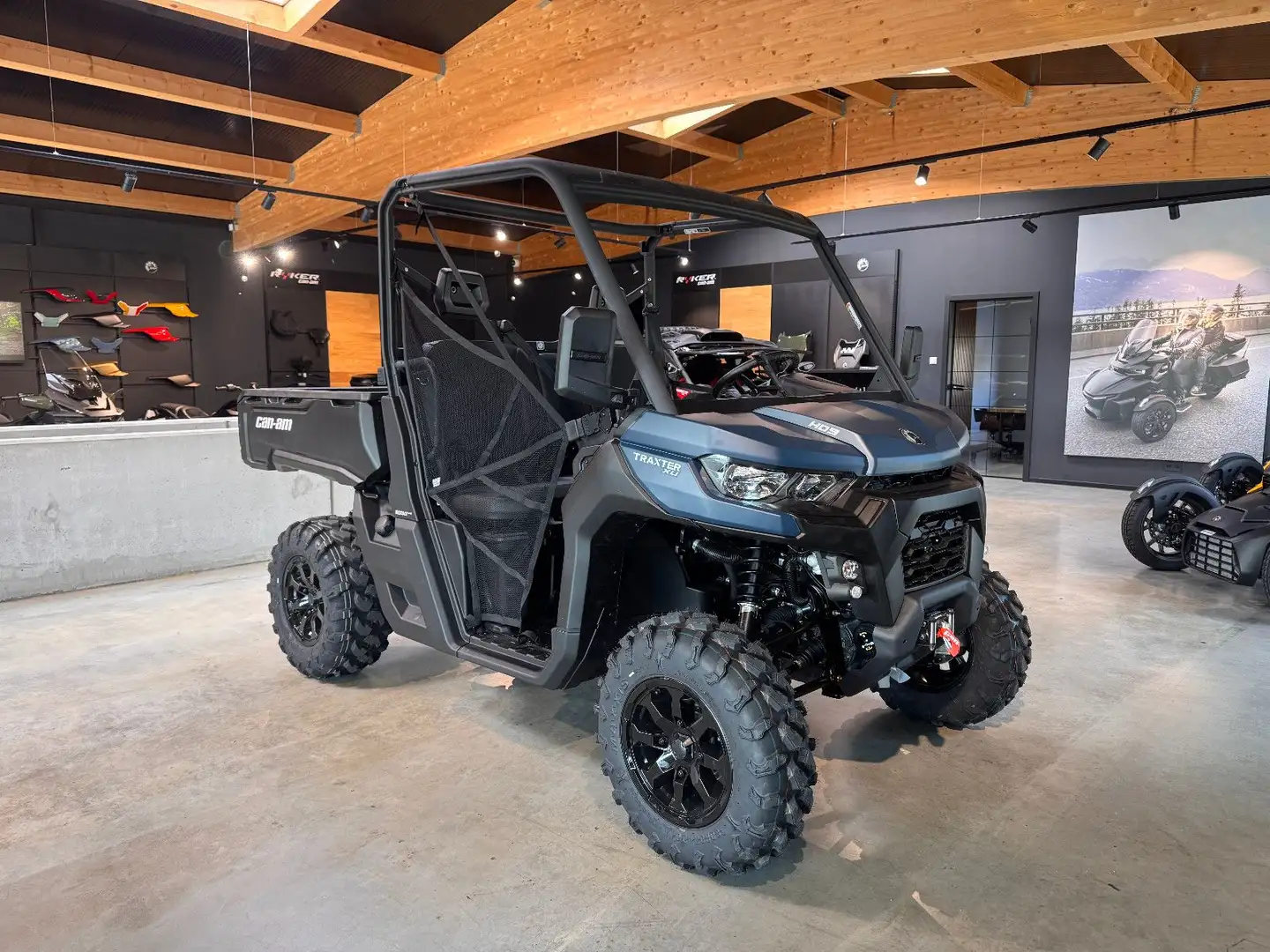 Can-Am Traxter XU HD 9 T 2025 inkl. Heizung Albastru - 1