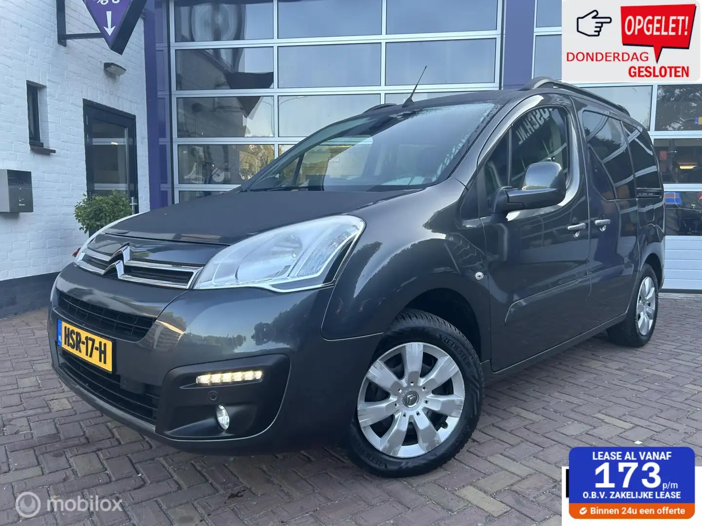 Citroen Berlingo XL 1.2 Live * AIRCO * NAVIGATIE * TREKHAAK Grijs - 1